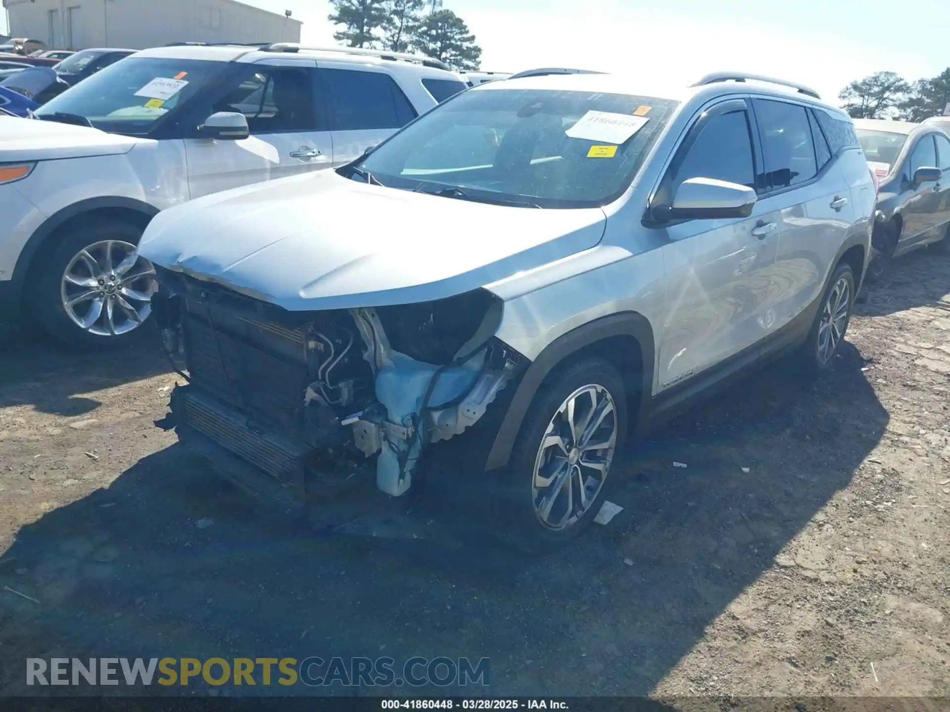 2 Photograph of a damaged car 3GKALPEV1ML311443 GMC TERRAIN 2021