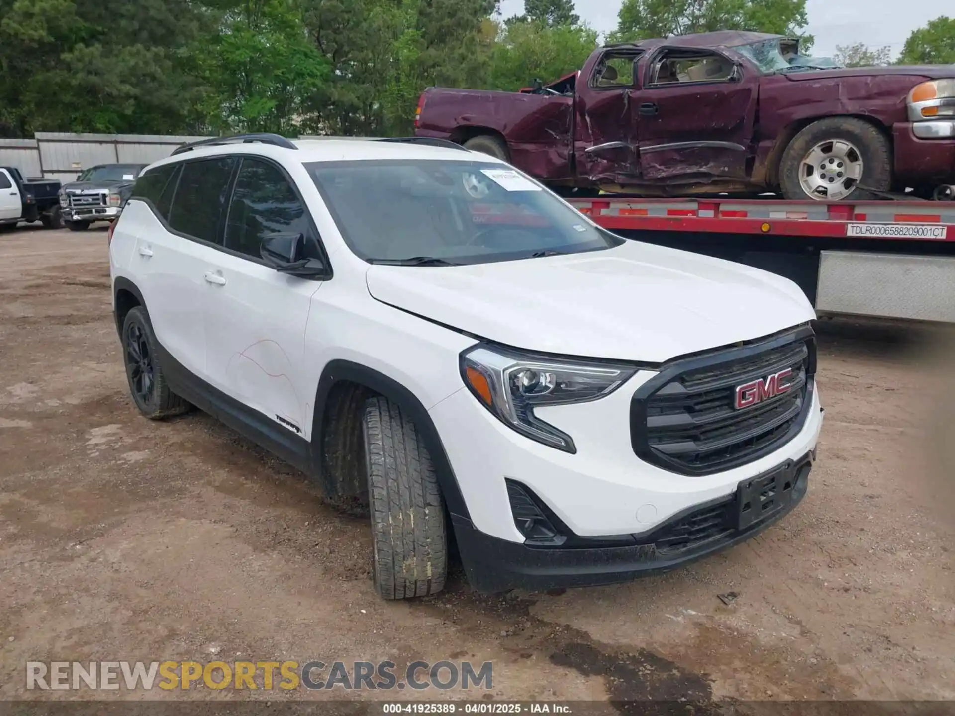 1 Photograph of a damaged car 3GKALPEV1ML315041 GMC TERRAIN 2021