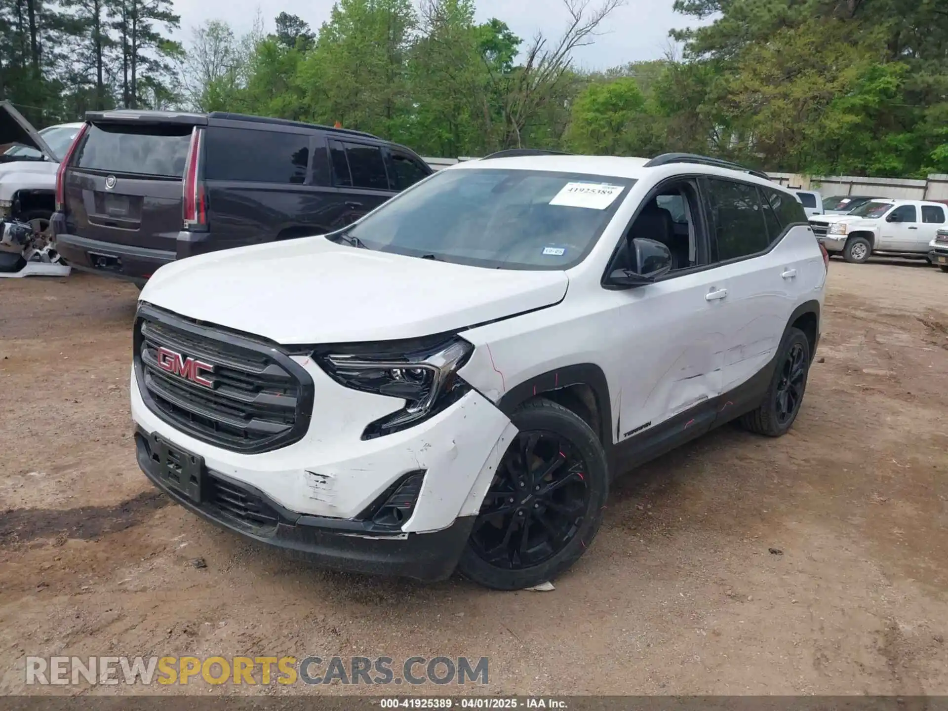 2 Photograph of a damaged car 3GKALPEV1ML315041 GMC TERRAIN 2021