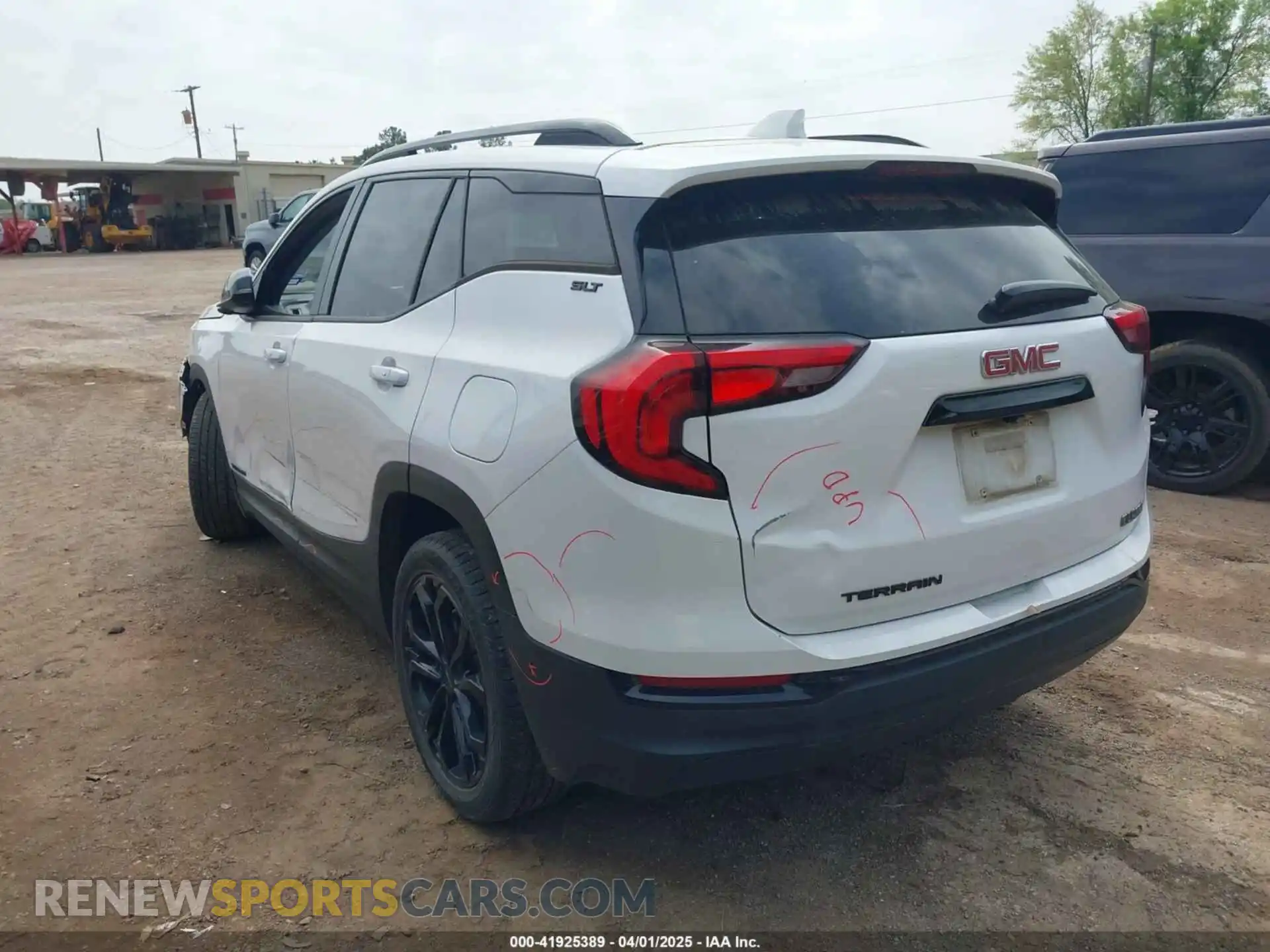 3 Photograph of a damaged car 3GKALPEV1ML315041 GMC TERRAIN 2021