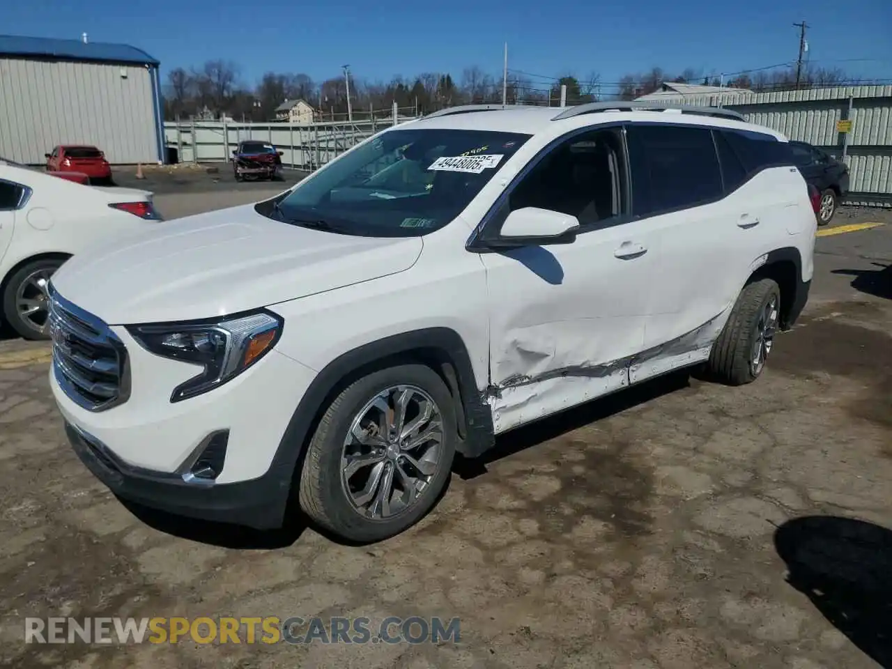 1 Photograph of a damaged car 3GKALPEV1ML325729 GMC TERRAIN 2021