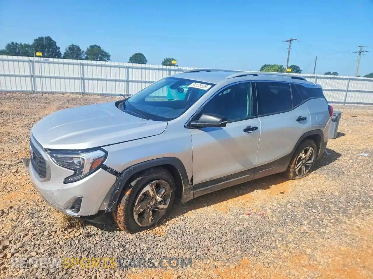 1 Photograph of a damaged car 3GKALPEV1ML331790 GMC TERRAIN 2021