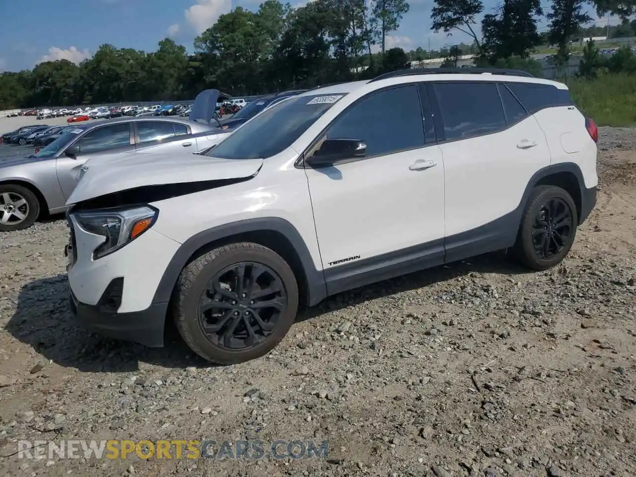 1 Photograph of a damaged car 3GKALPEV1ML338674 GMC TERRAIN 2021