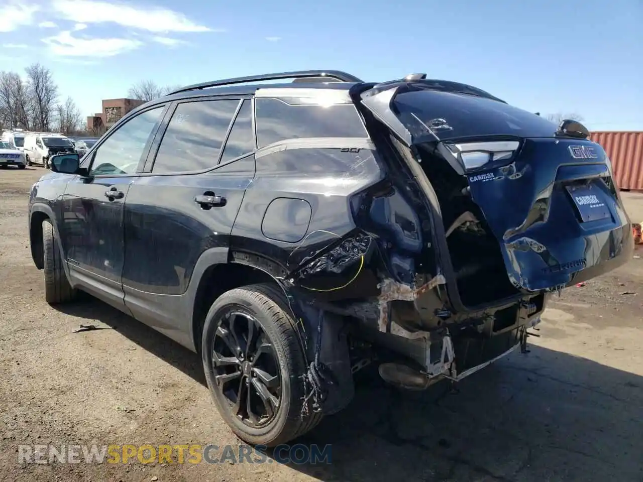 2 Photograph of a damaged car 3GKALPEV1ML387227 GMC TERRAIN 2021