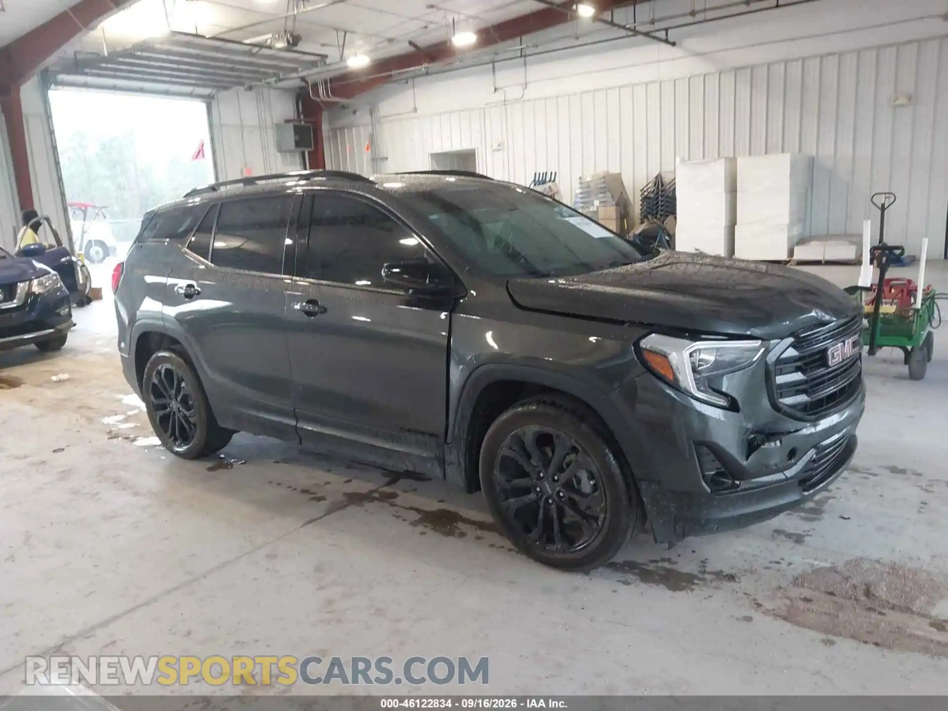 1 Photograph of a damaged car 3GKALPEV1ML392718 GMC TERRAIN 2021