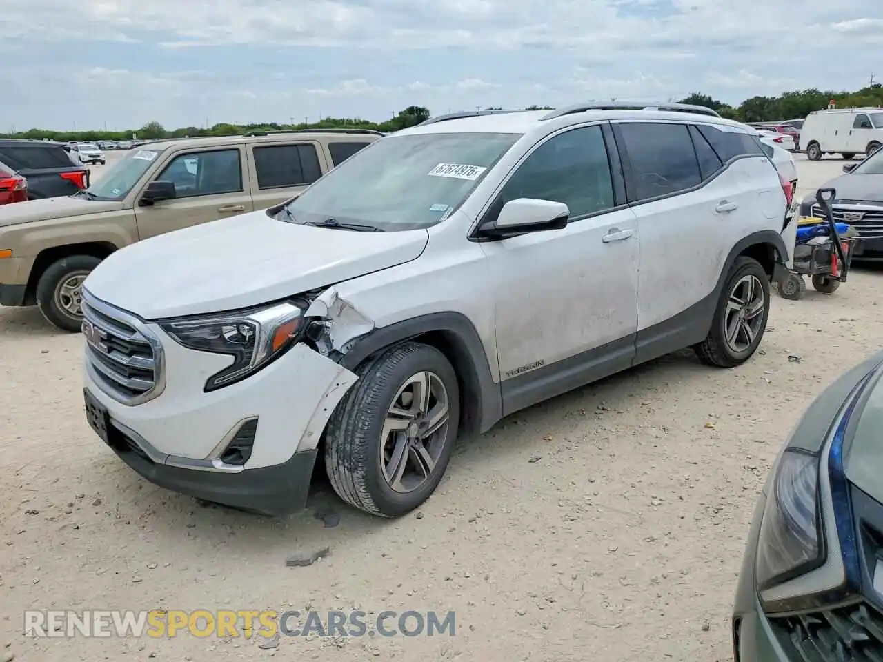 1 Фотография поврежденного автомобиля 3GKALPEV2ML318482 GMC TERRAIN 2021