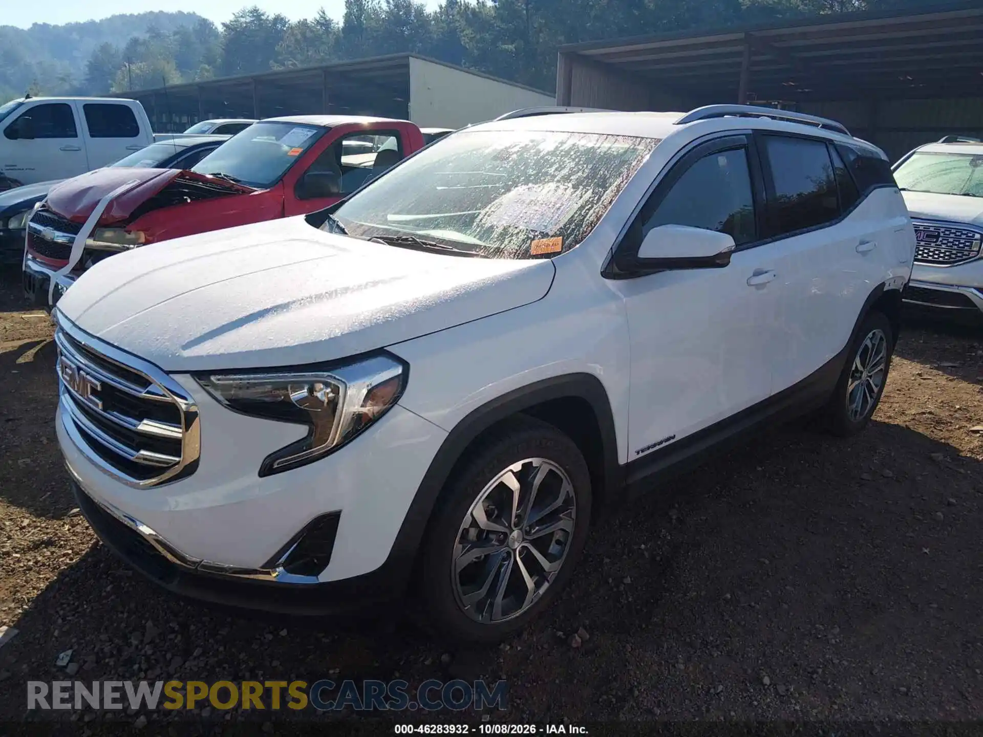 2 Photograph of a damaged car 3GKALPEV2ML338778 GMC TERRAIN 2021