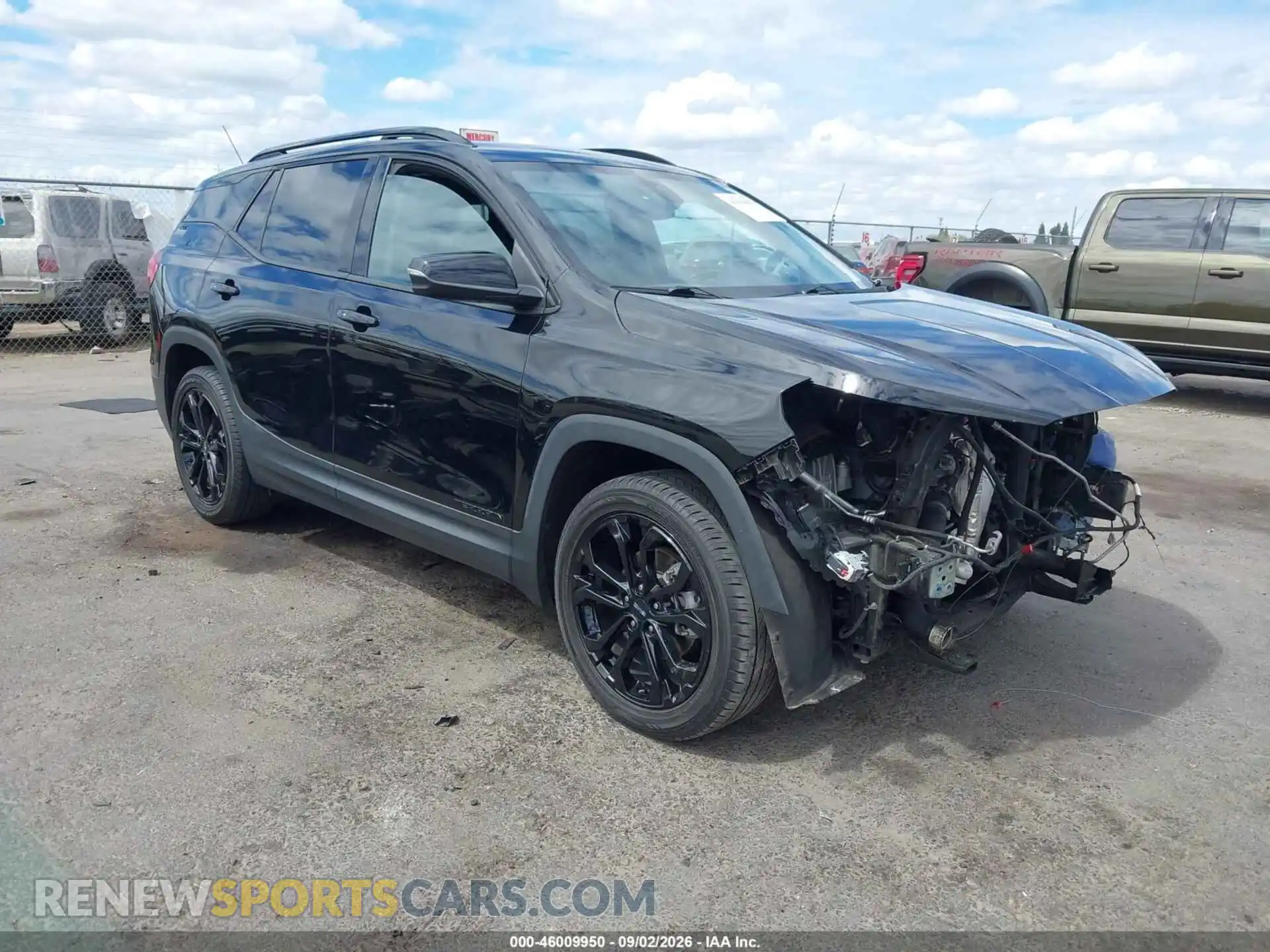 1 Photograph of a damaged car 3GKALPEV2ML344886 GMC TERRAIN 2021