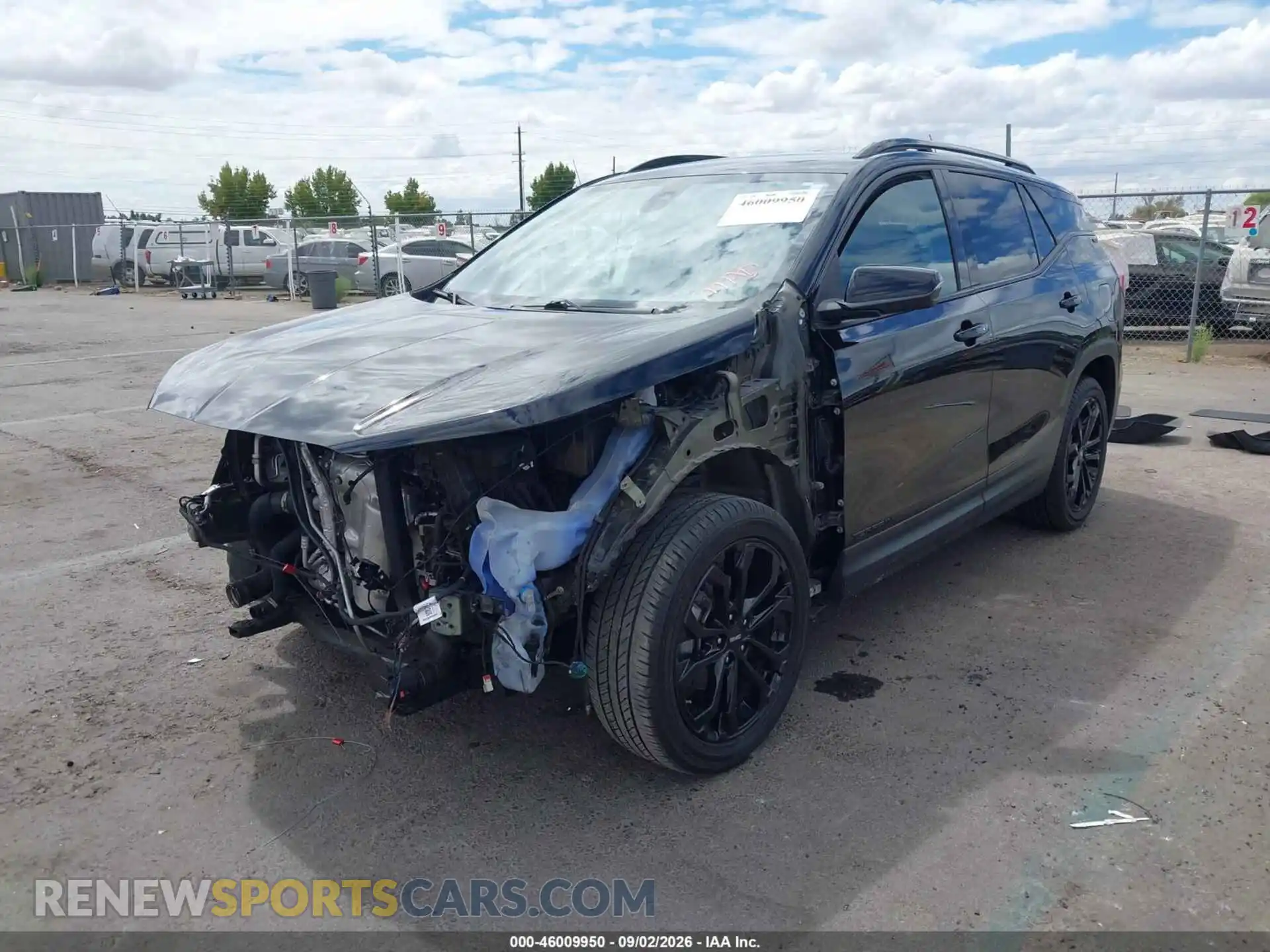 2 Photograph of a damaged car 3GKALPEV2ML344886 GMC TERRAIN 2021
