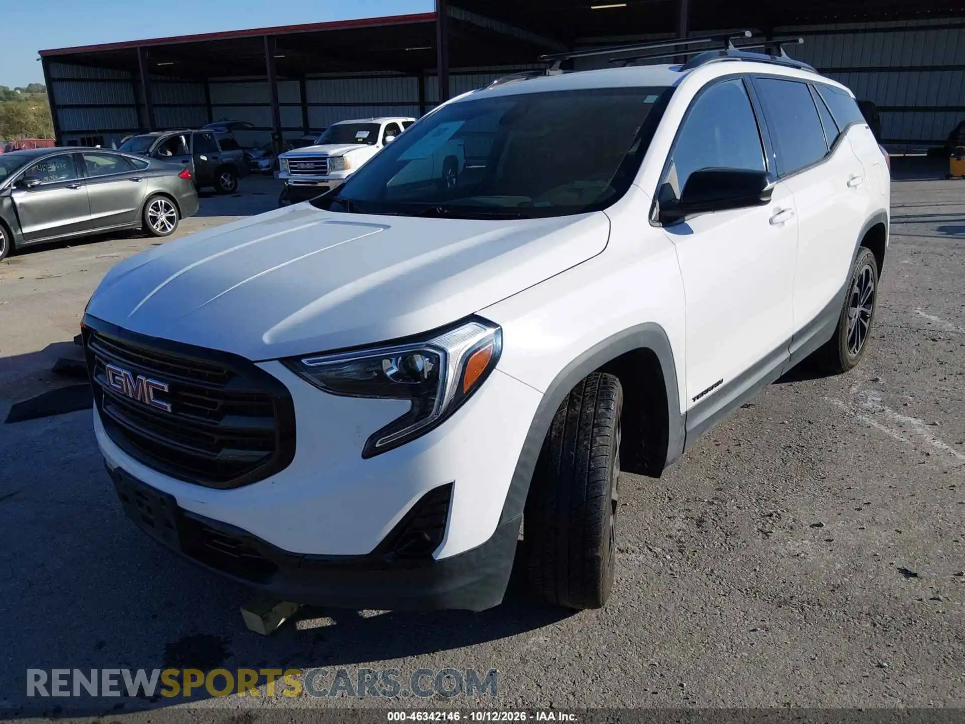 2 Photograph of a damaged car 3GKALPEV2ML349750 GMC TERRAIN 2021