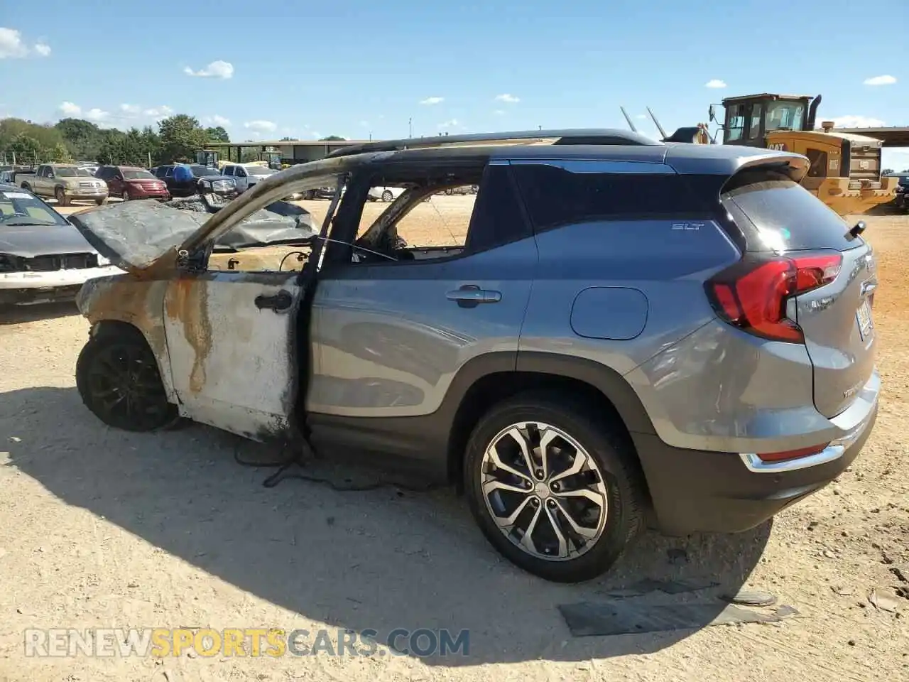 2 Photograph of a damaged car 3GKALPEV2ML387219 GMC TERRAIN 2021