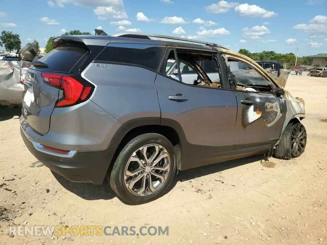 3 Photograph of a damaged car 3GKALPEV2ML387219 GMC TERRAIN 2021