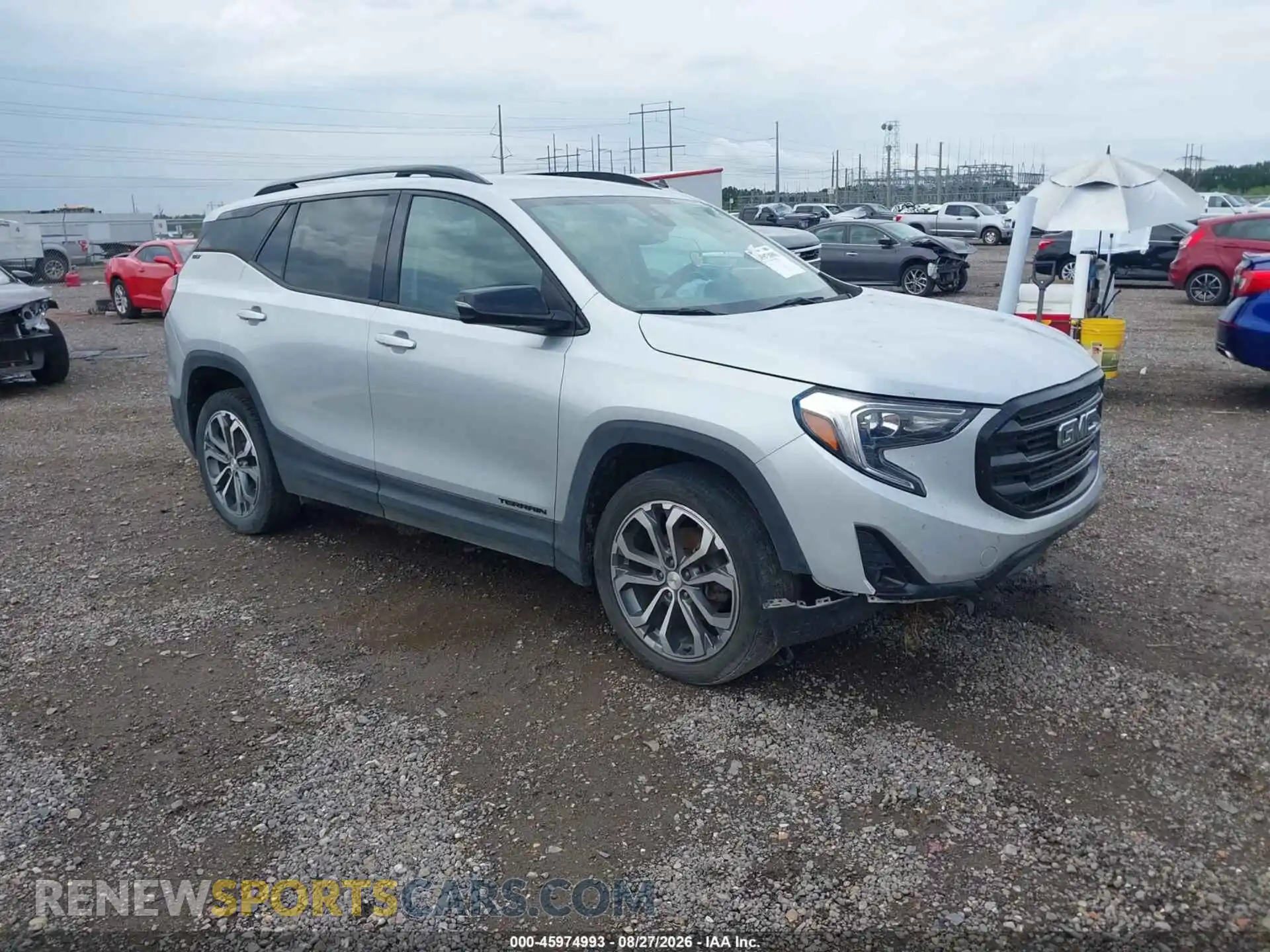 1 fotografías del automóvil dañado 3GKALPEV3ML322380 GMC TERRAIN 2021