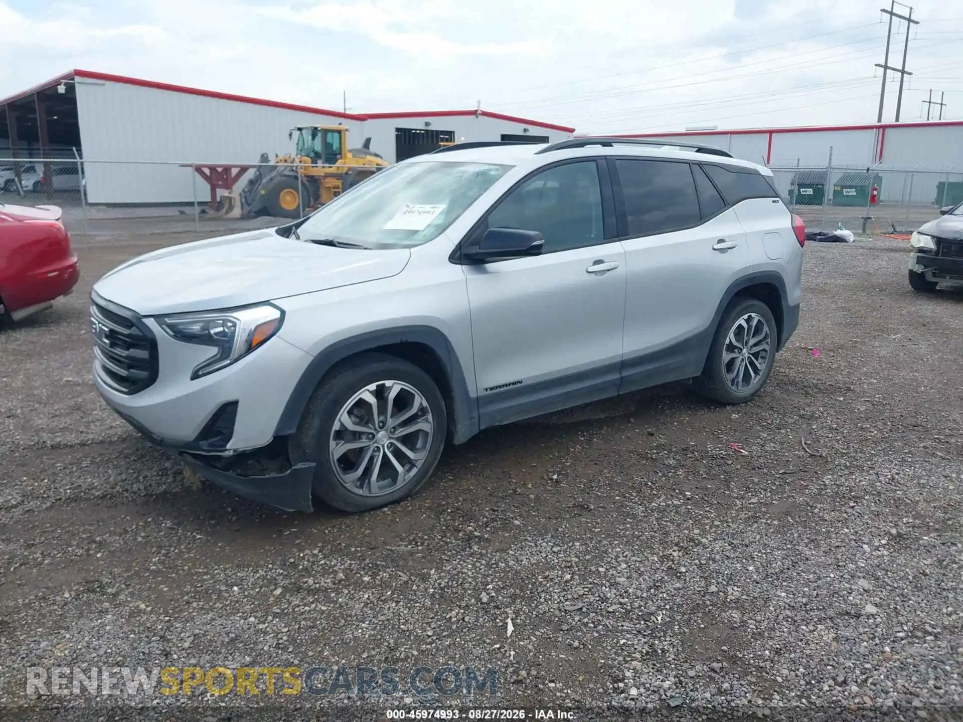 2 fotografías del automóvil dañado 3GKALPEV3ML322380 GMC TERRAIN 2021