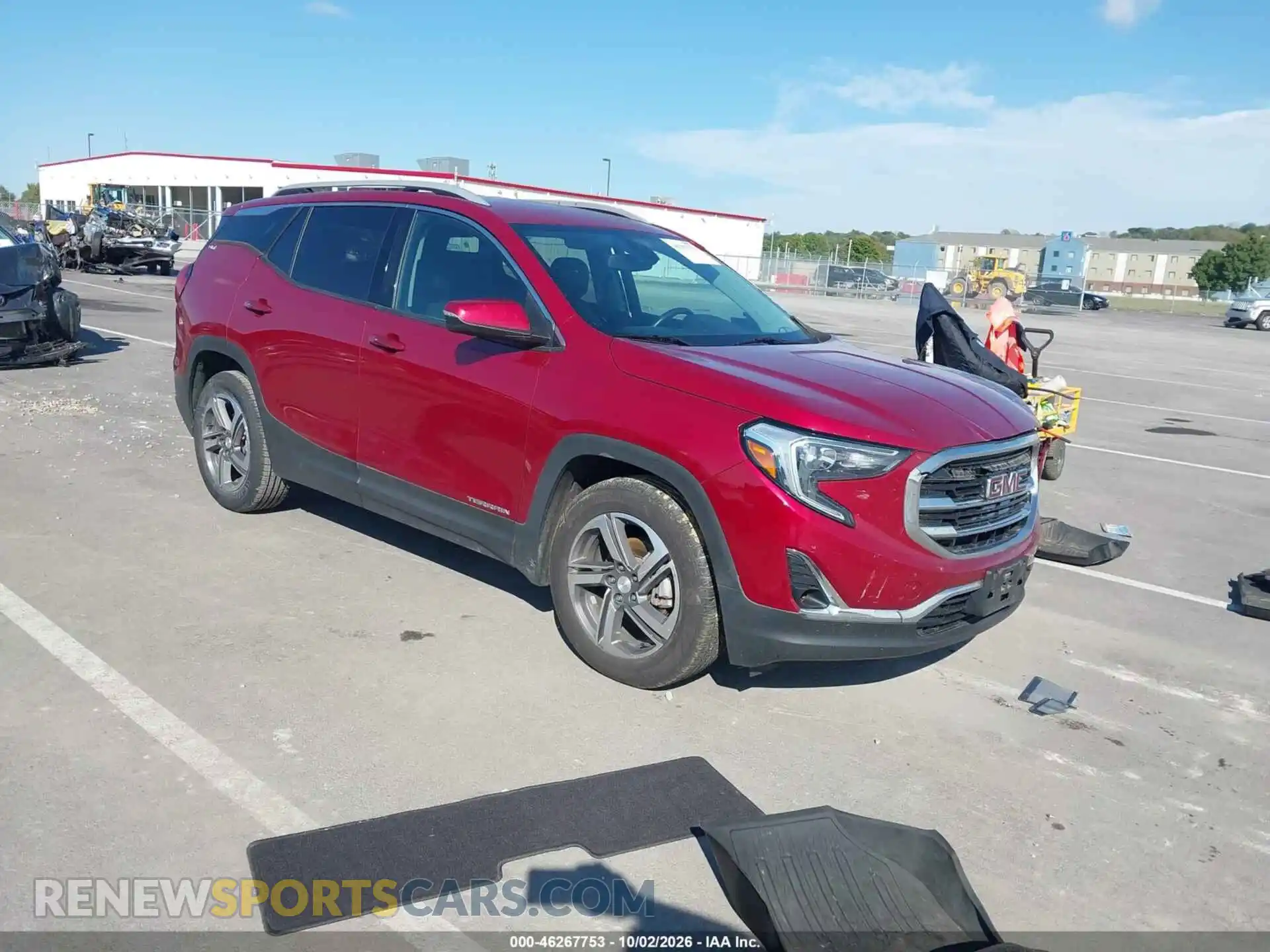 1 Photograph of a damaged car 3GKALPEV3ML328647 GMC TERRAIN 2021