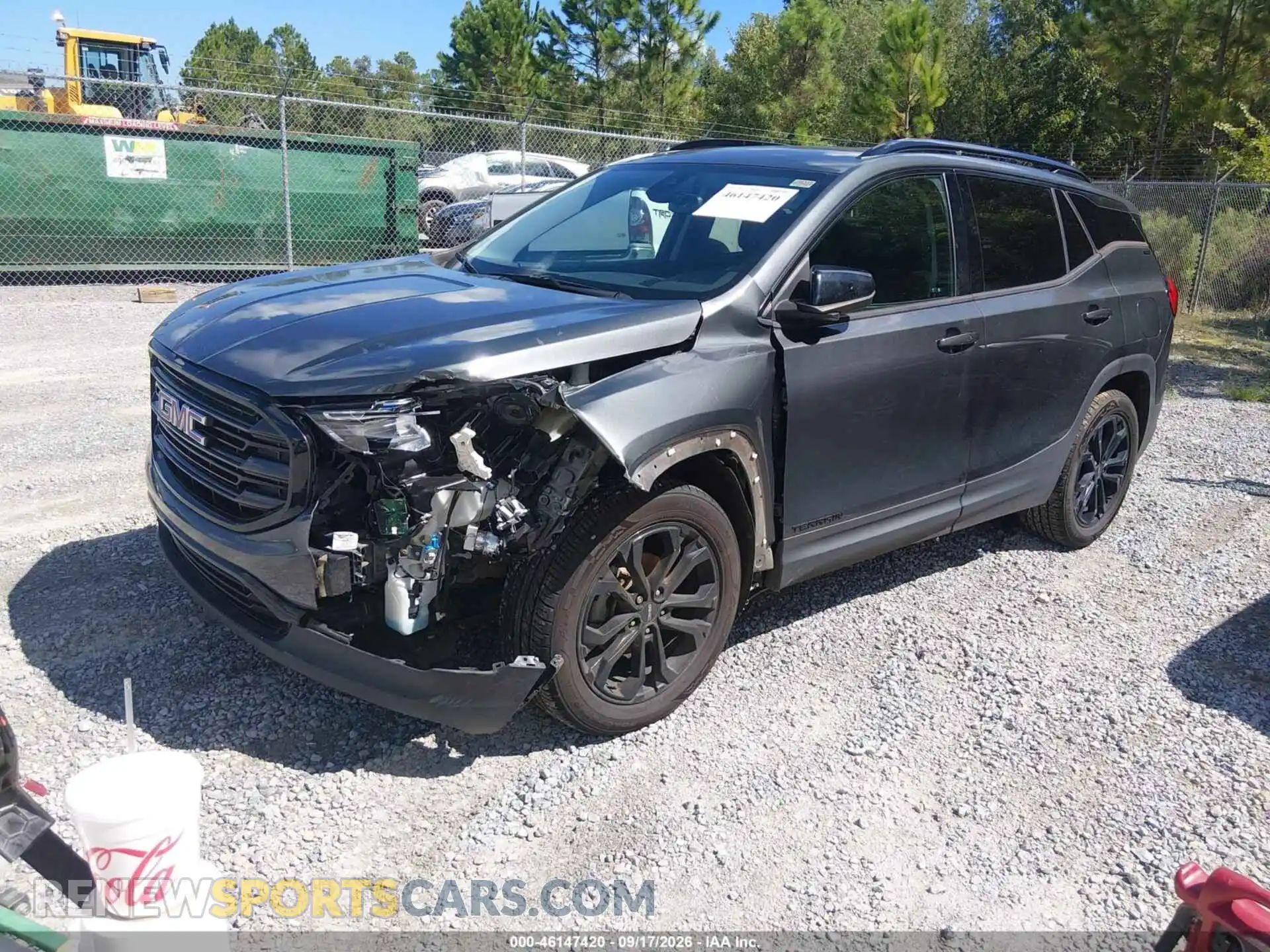 2 Photograph of a damaged car 3GKALPEV3ML351989 GMC TERRAIN 2021