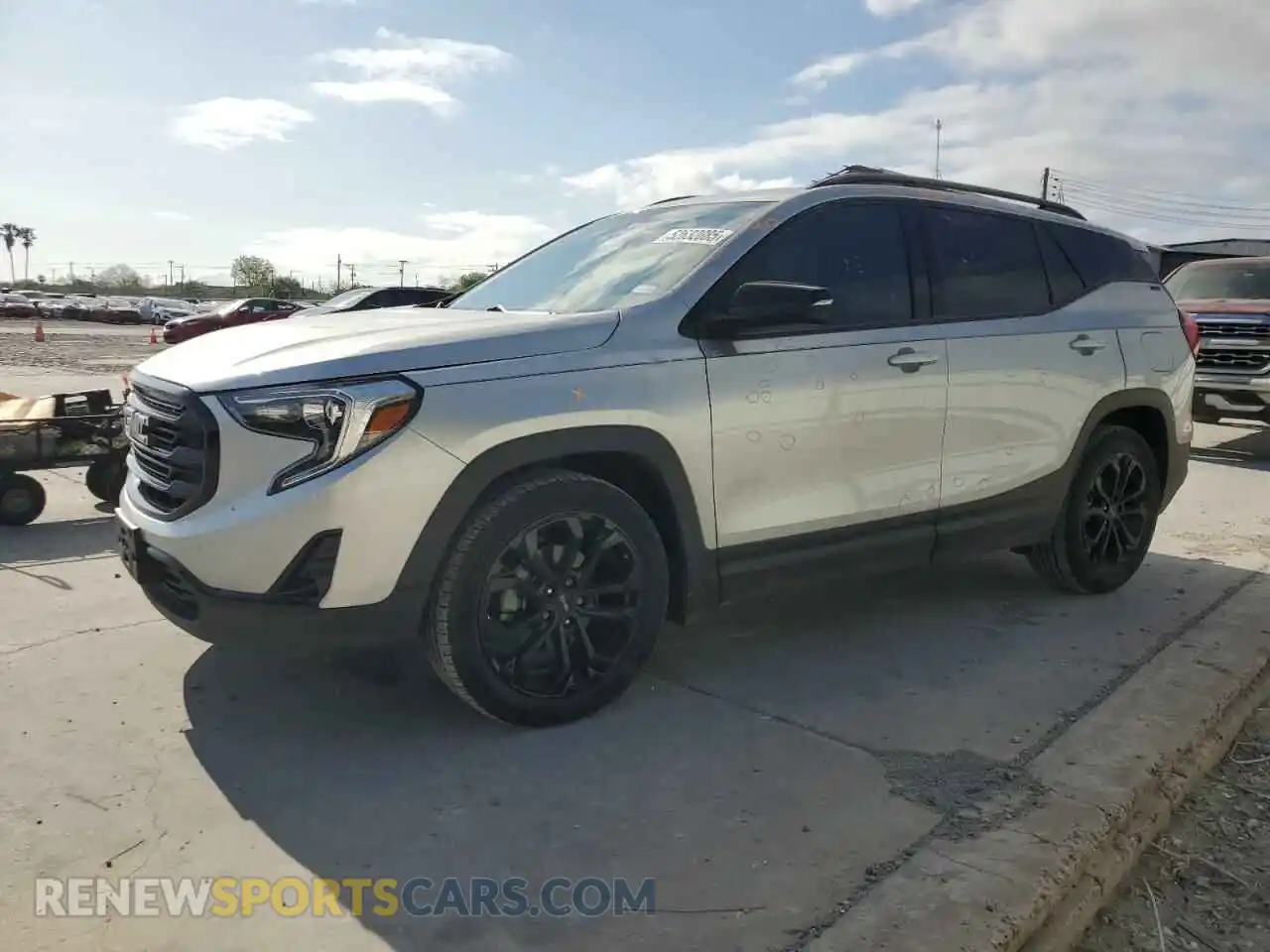 1 Photograph of a damaged car 3GKALPEV3ML363558 GMC TERRAIN 2021