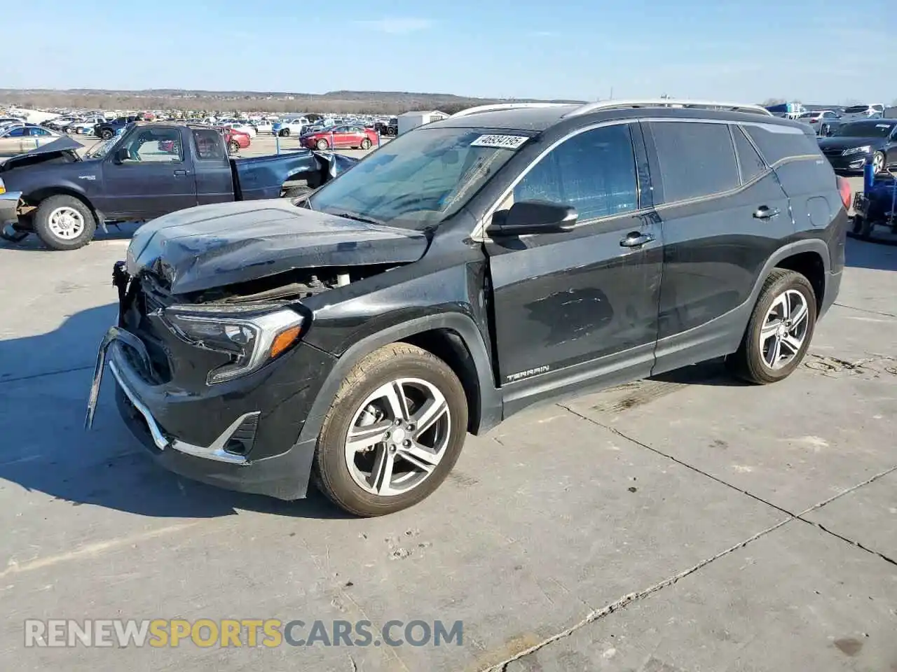 1 Photograph of a damaged car 3GKALPEV3ML368873 GMC TERRAIN 2021