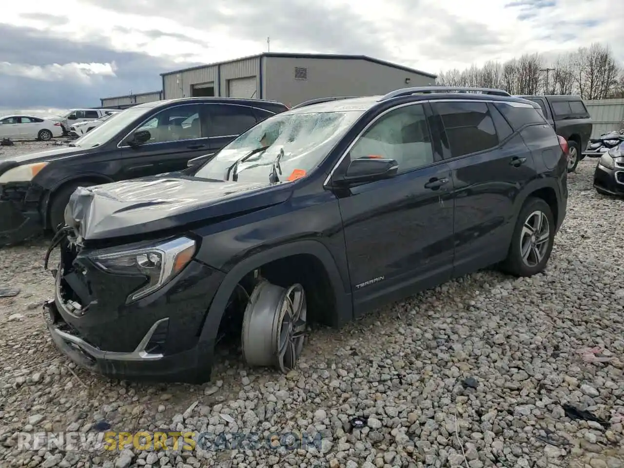 1 Photograph of a damaged car 3GKALPEV4ML382281 GMC TERRAIN 2021