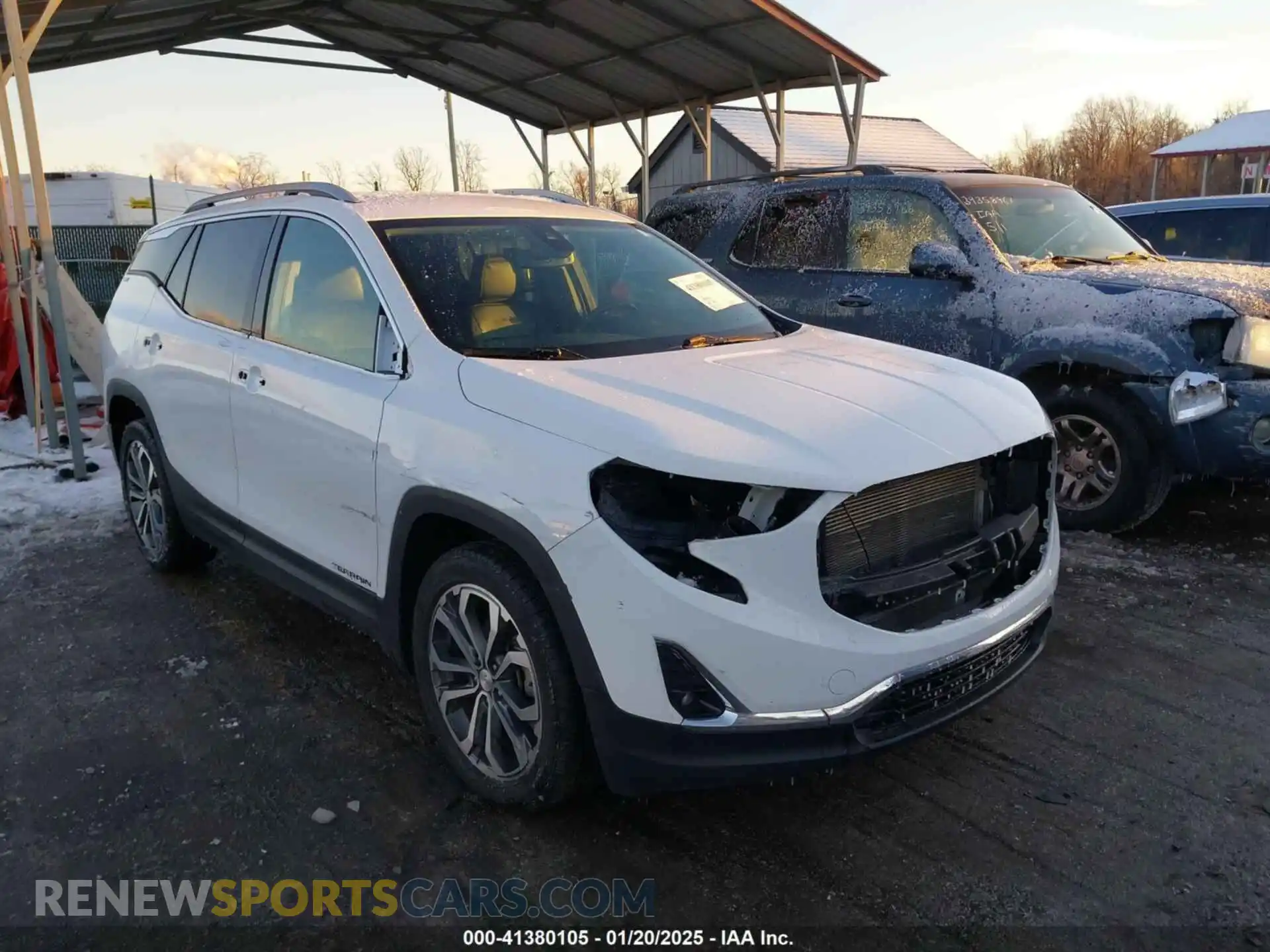 1 Photograph of a damaged car 3GKALPEV5ML325040 GMC TERRAIN 2021