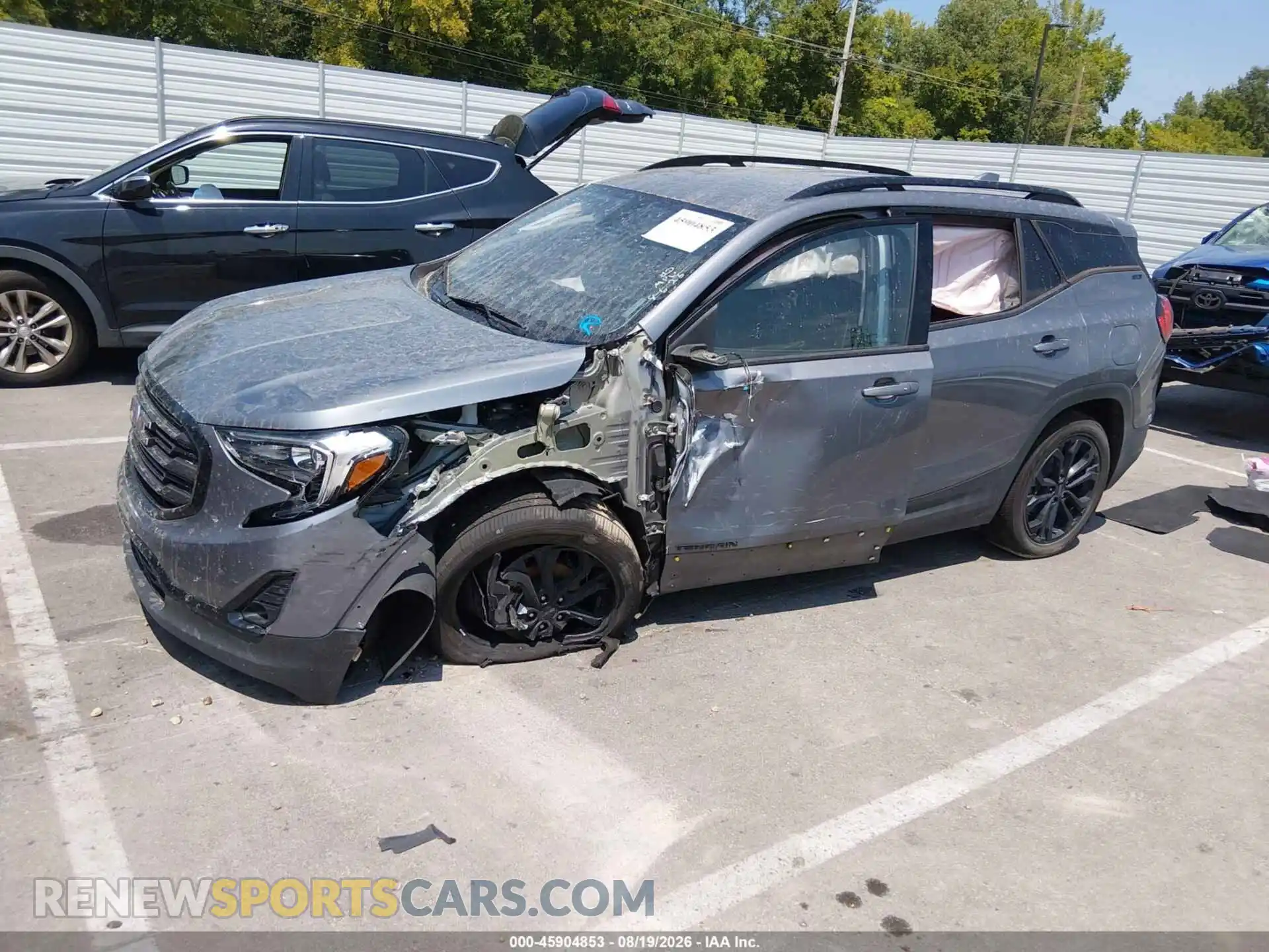2 Photograph of a damaged car 3GKALPEV5ML394519 GMC TERRAIN 2021