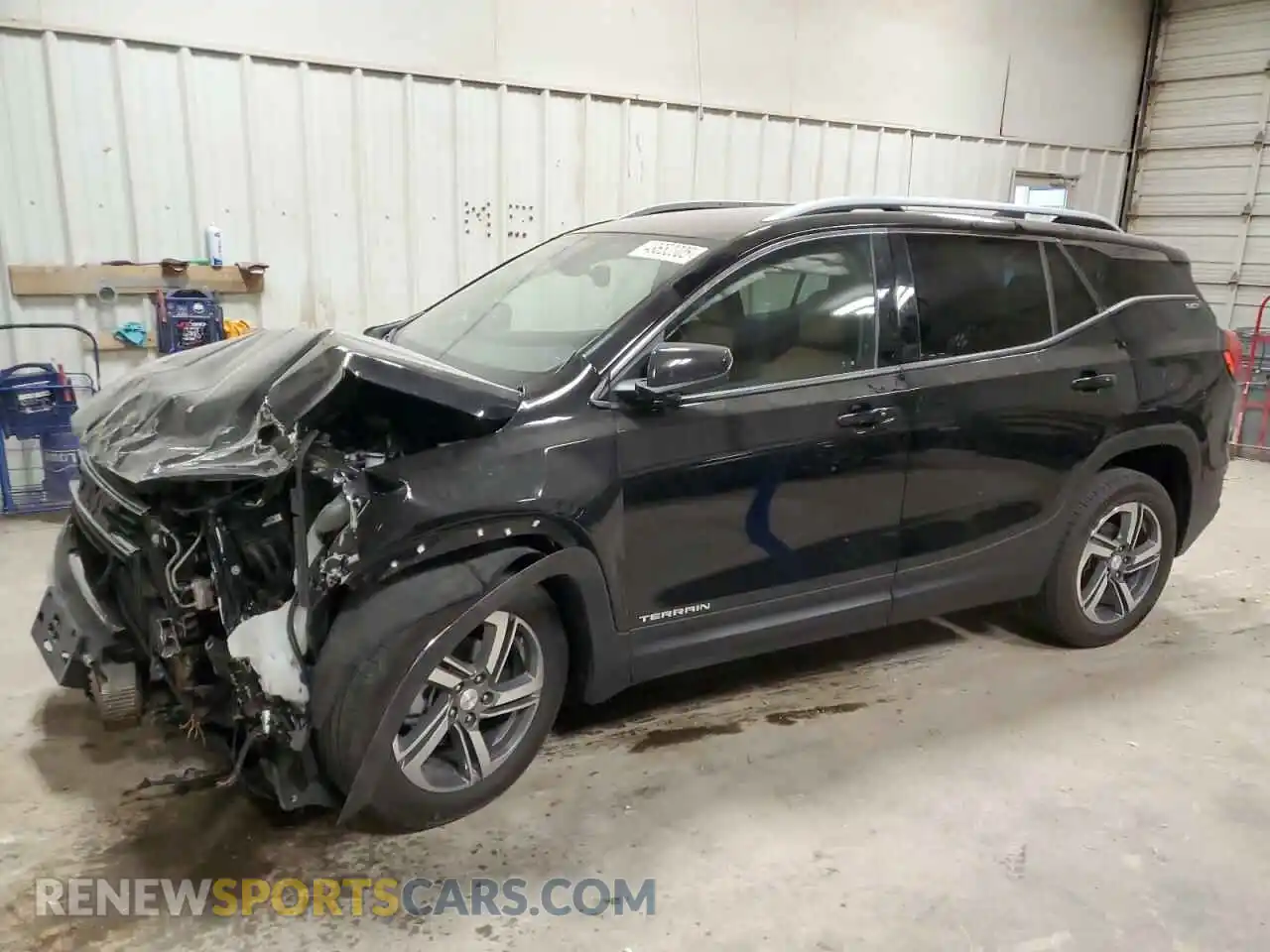 1 Photograph of a damaged car 3GKALPEV5ML397775 GMC TERRAIN 2021