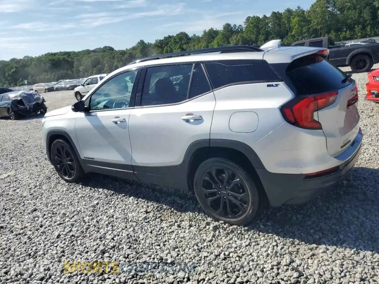 2 Photograph of a damaged car 3GKALPEV5ML400027 GMC TERRAIN 2021