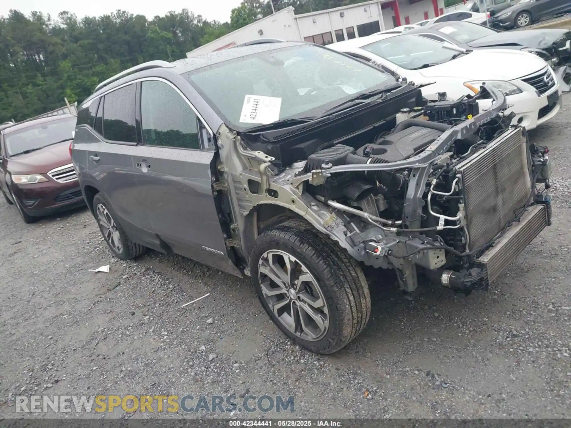 1 Photograph of a damaged car 3GKALPEV6ML315889 GMC TERRAIN 2021