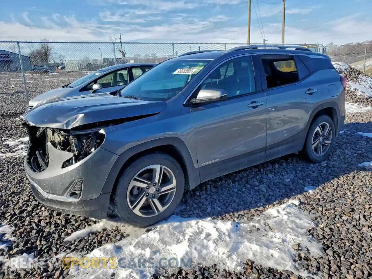 1 Photograph of a damaged car 3GKALPEV6ML321336 GMC TERRAIN 2021