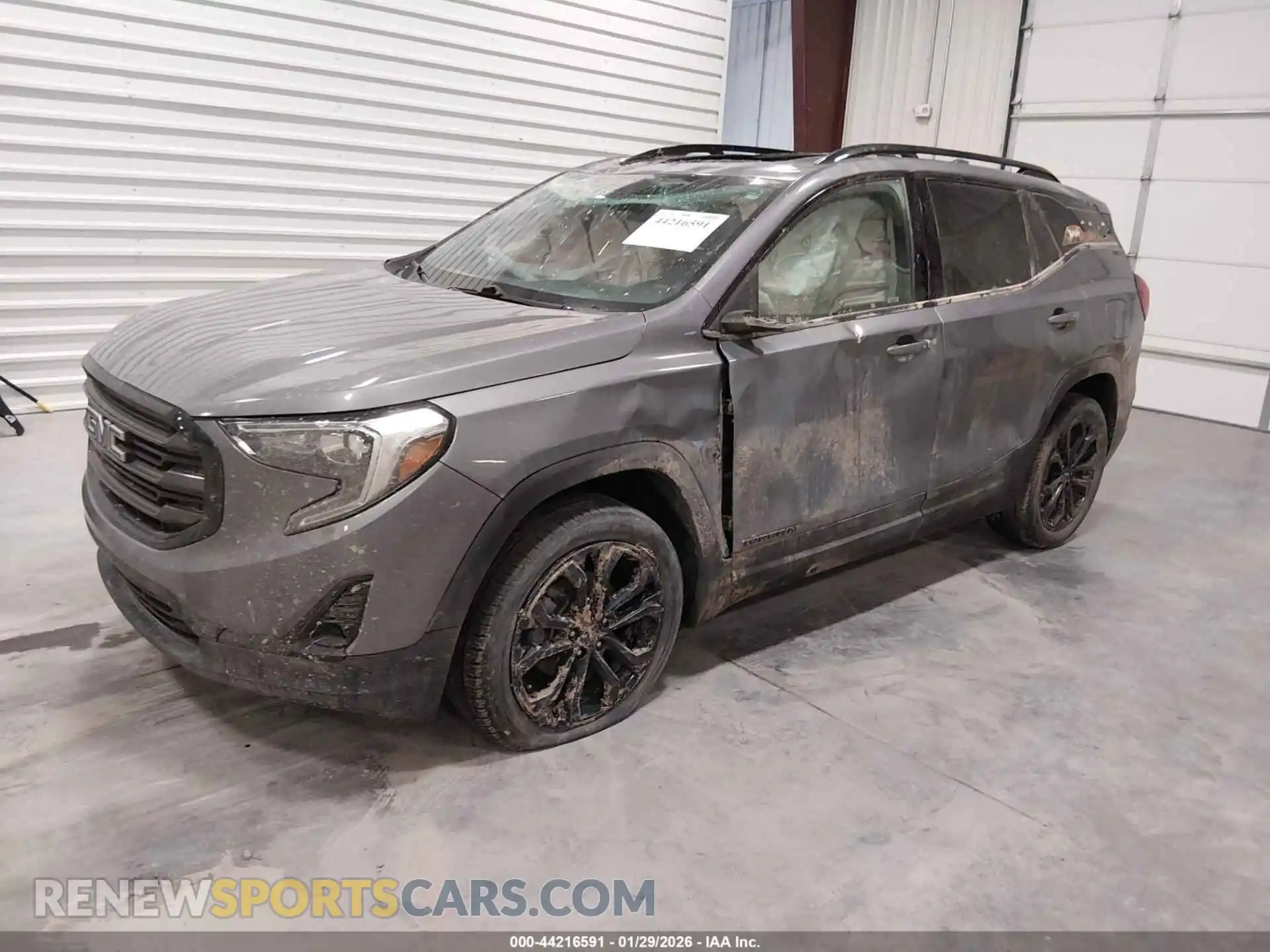 2 Photograph of a damaged car 3GKALPEV6ML367894 GMC TERRAIN 2021