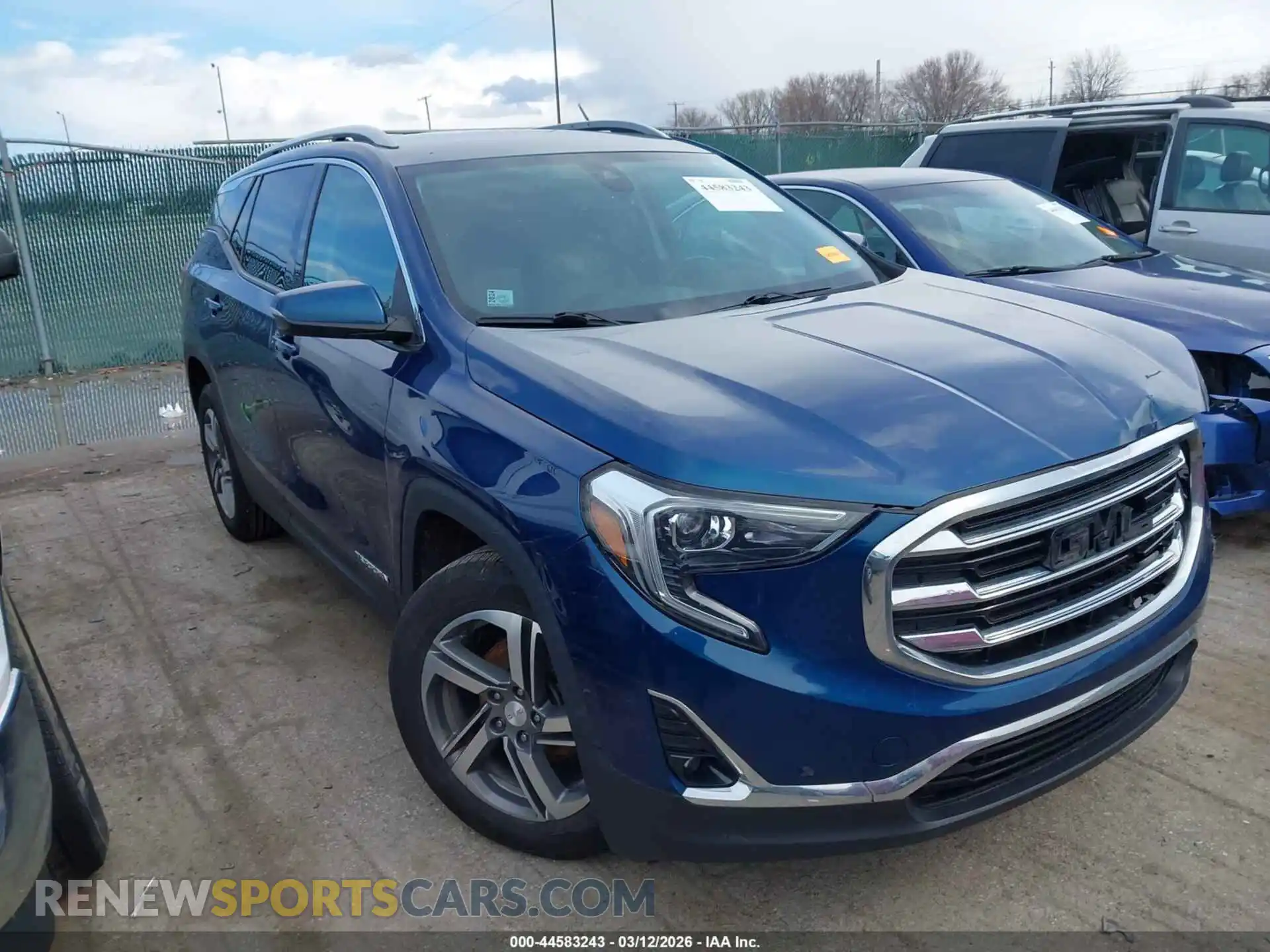 1 Photograph of a damaged car 3GKALPEV6ML375140 GMC TERRAIN 2021