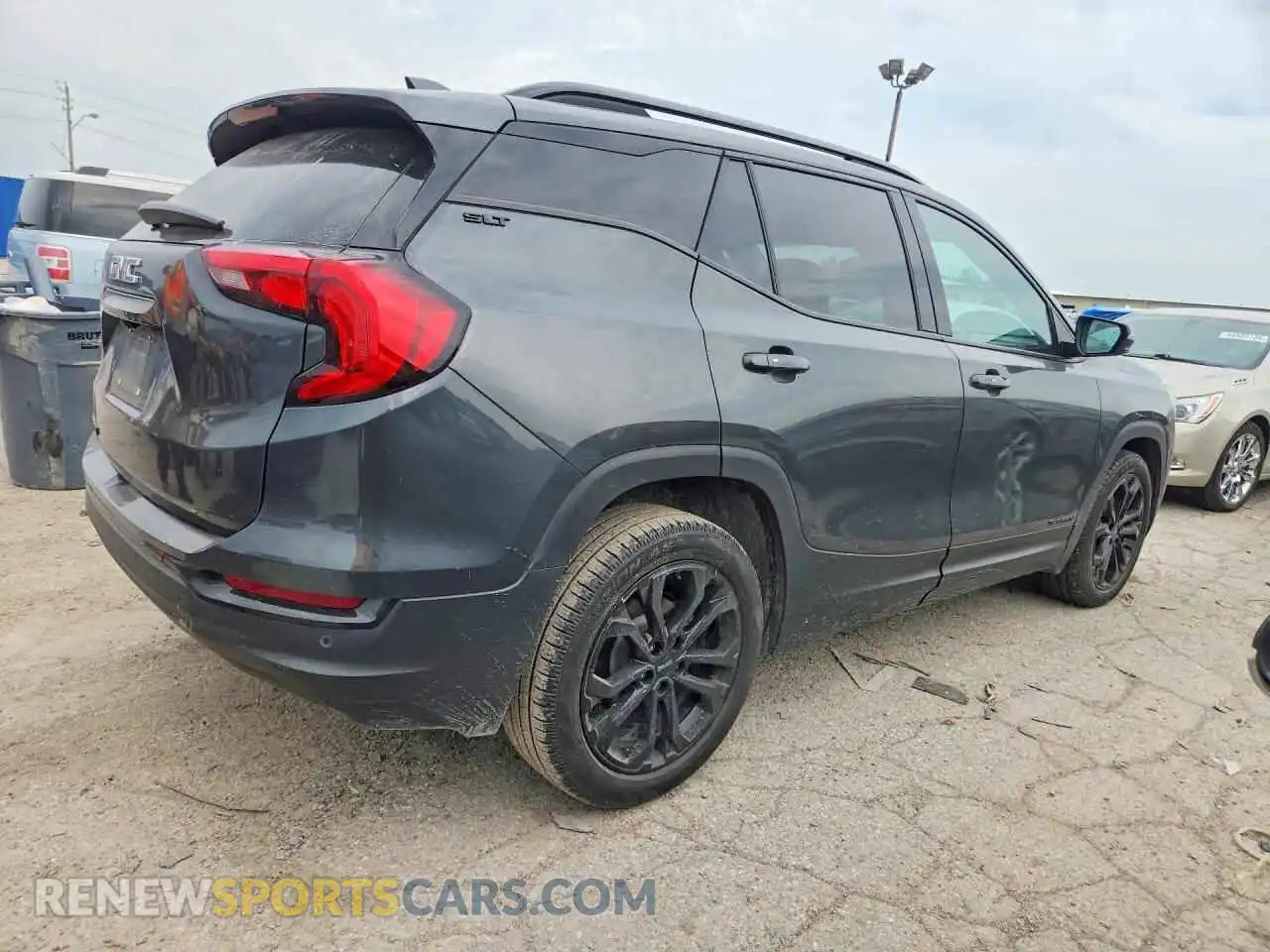 3 Photograph of a damaged car 3GKALPEV7ML356841 GMC TERRAIN 2021