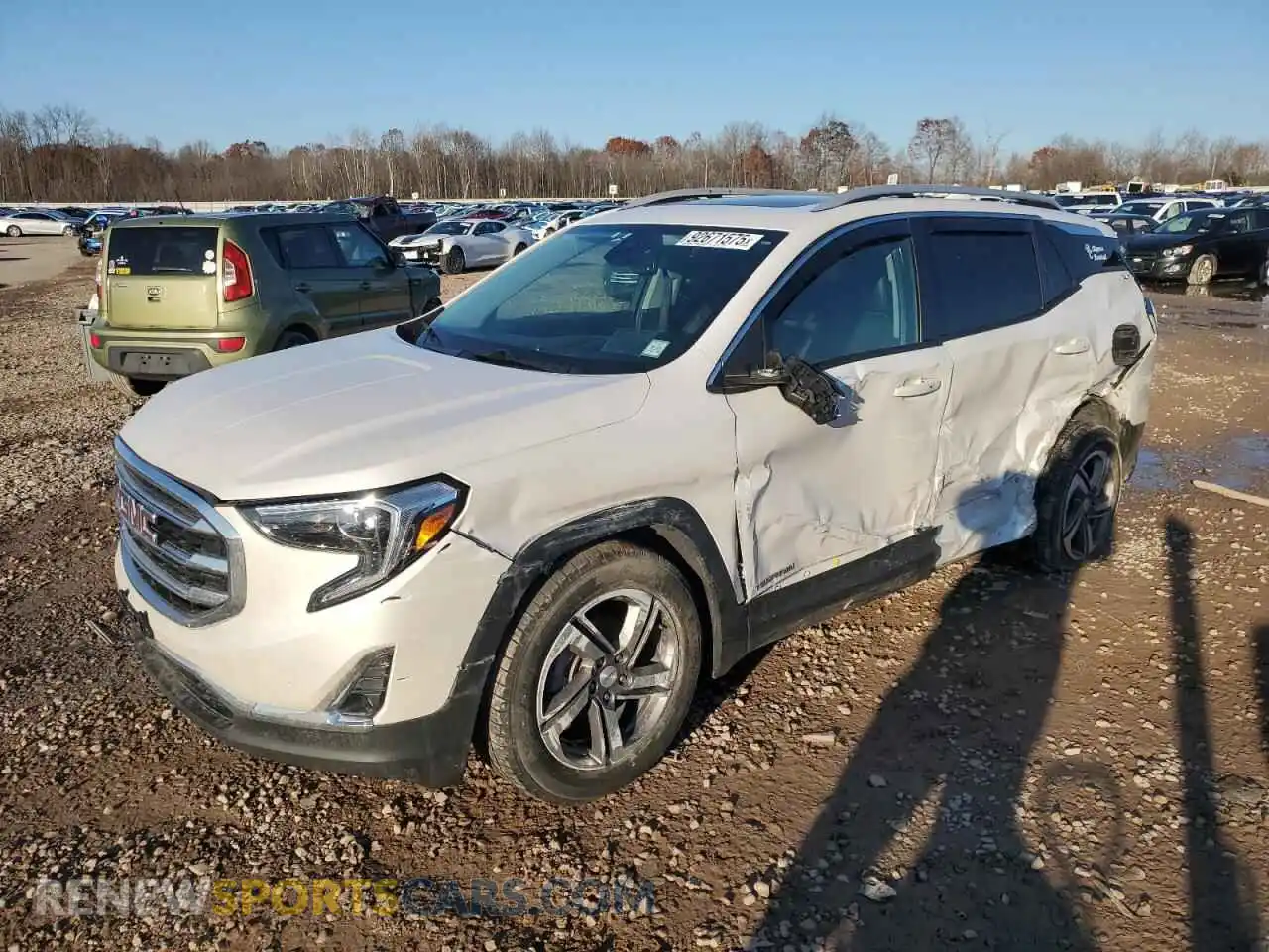 1 Photograph of a damaged car 3GKALPEV8ML347596 GMC TERRAIN 2021