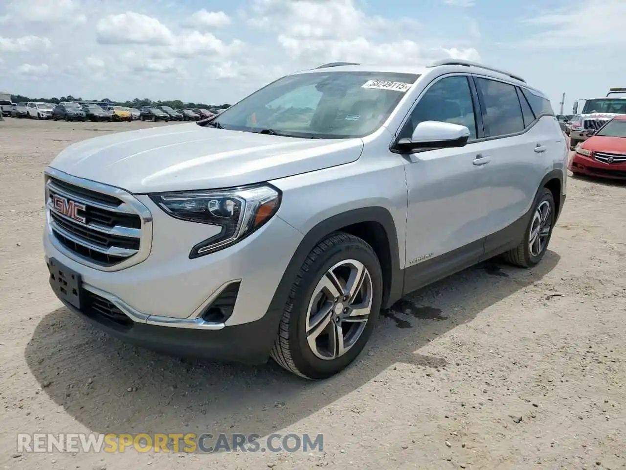 1 Photograph of a damaged car 3GKALPEV8ML351454 GMC TERRAIN 2021