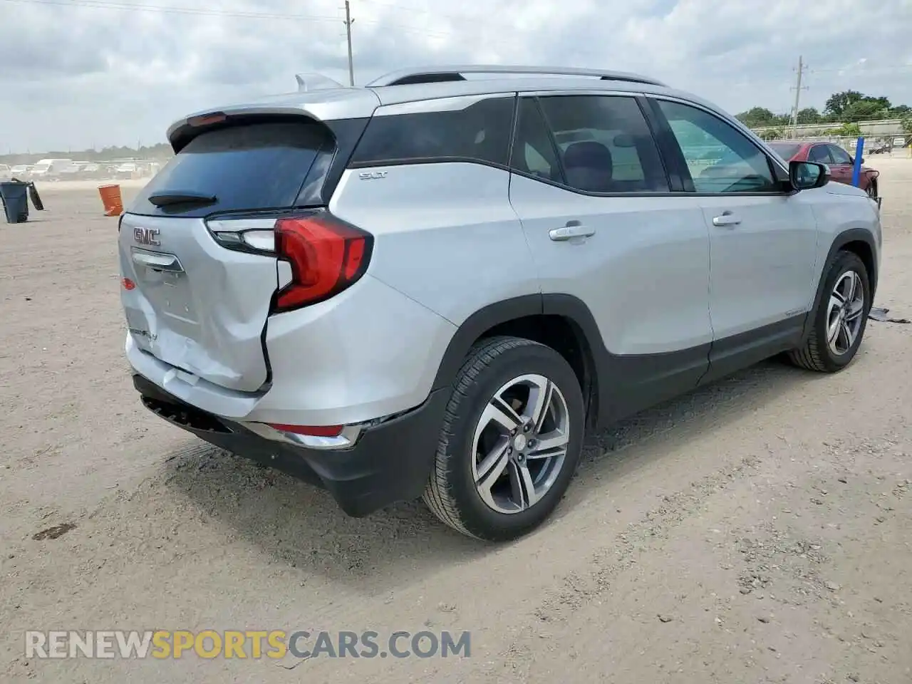 3 Photograph of a damaged car 3GKALPEV8ML351454 GMC TERRAIN 2021