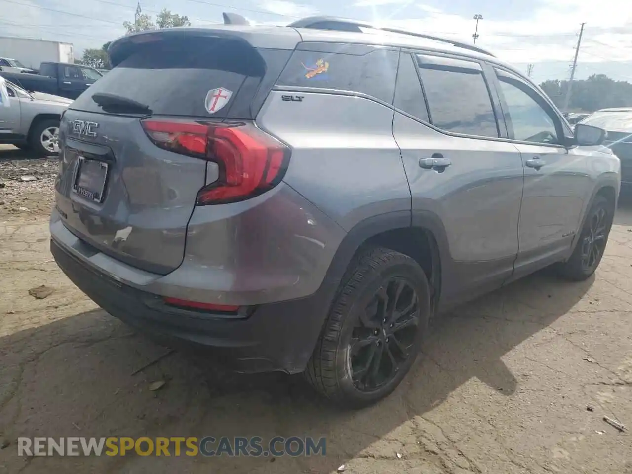 3 Photograph of a damaged car 3GKALPEV9ML309195 GMC TERRAIN 2021