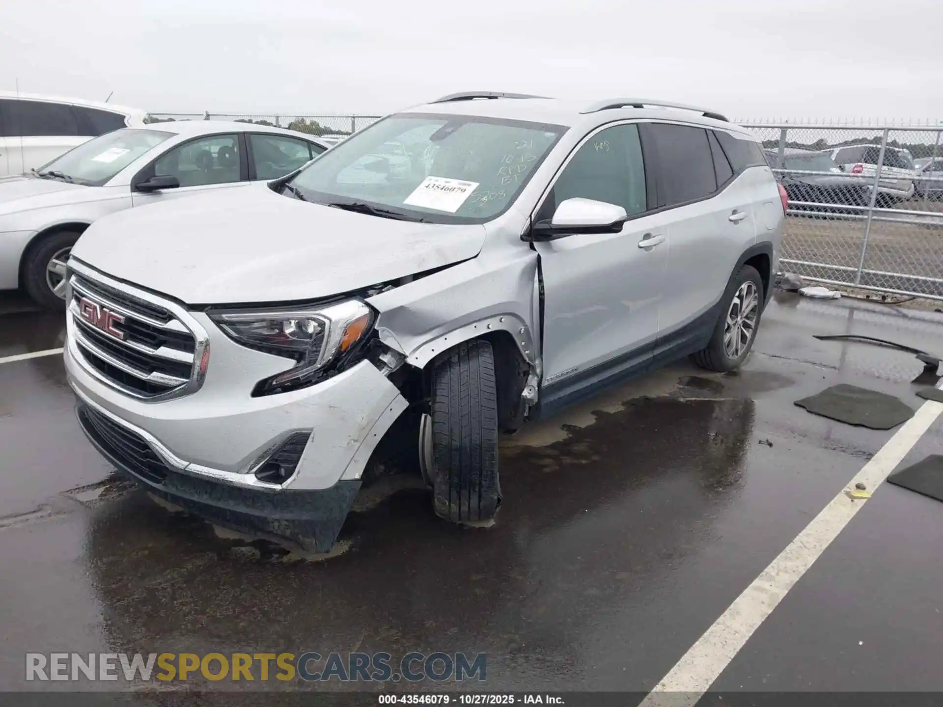 2 Photograph of a damaged car 3GKALPEV9ML315708 GMC TERRAIN 2021