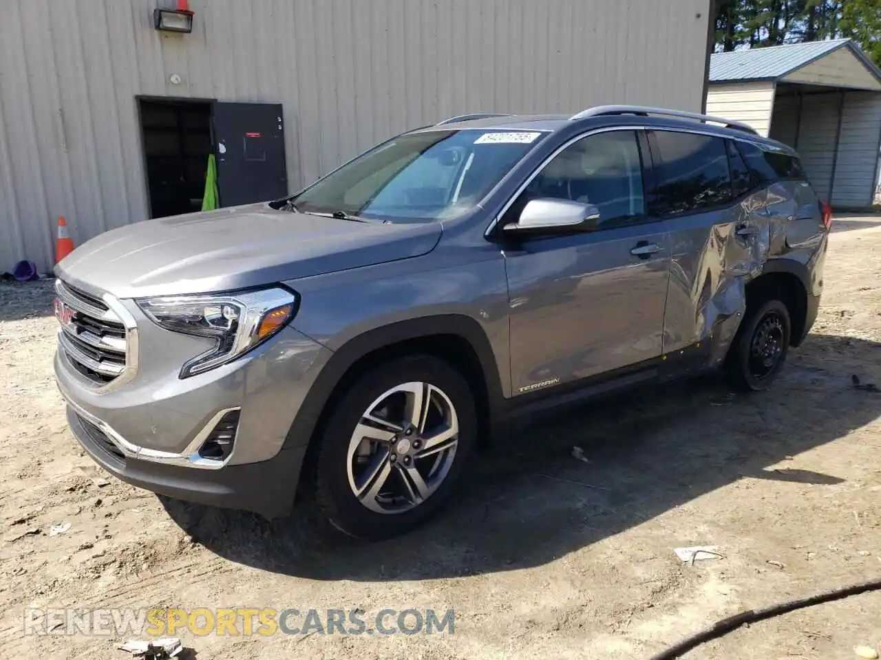 1 Photograph of a damaged car 3GKALPEV9ML343718 GMC TERRAIN 2021