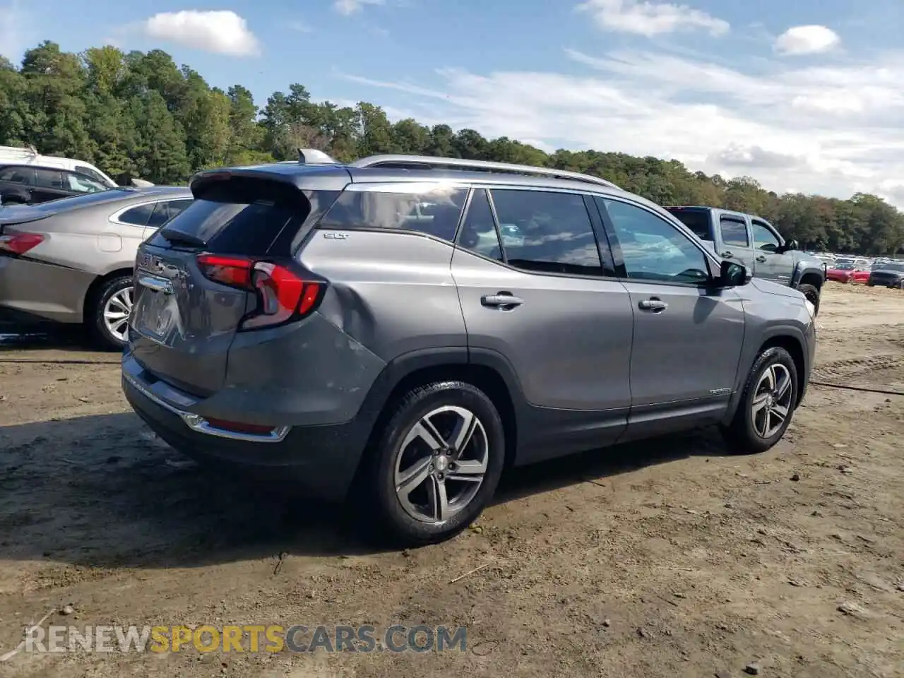 3 Photograph of a damaged car 3GKALPEV9ML343718 GMC TERRAIN 2021