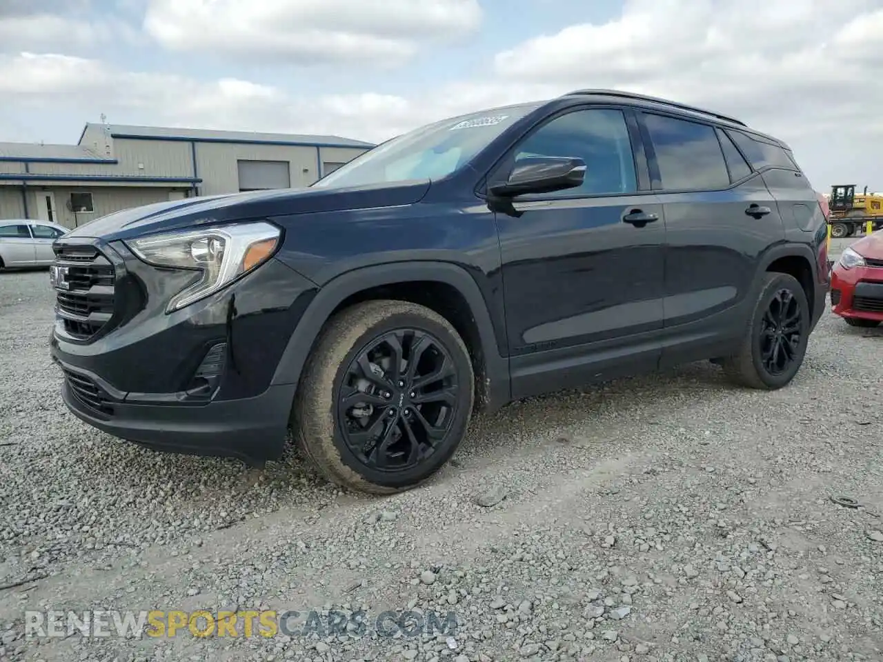 1 Photograph of a damaged car 3GKALPEV9ML381756 GMC TERRAIN 2021