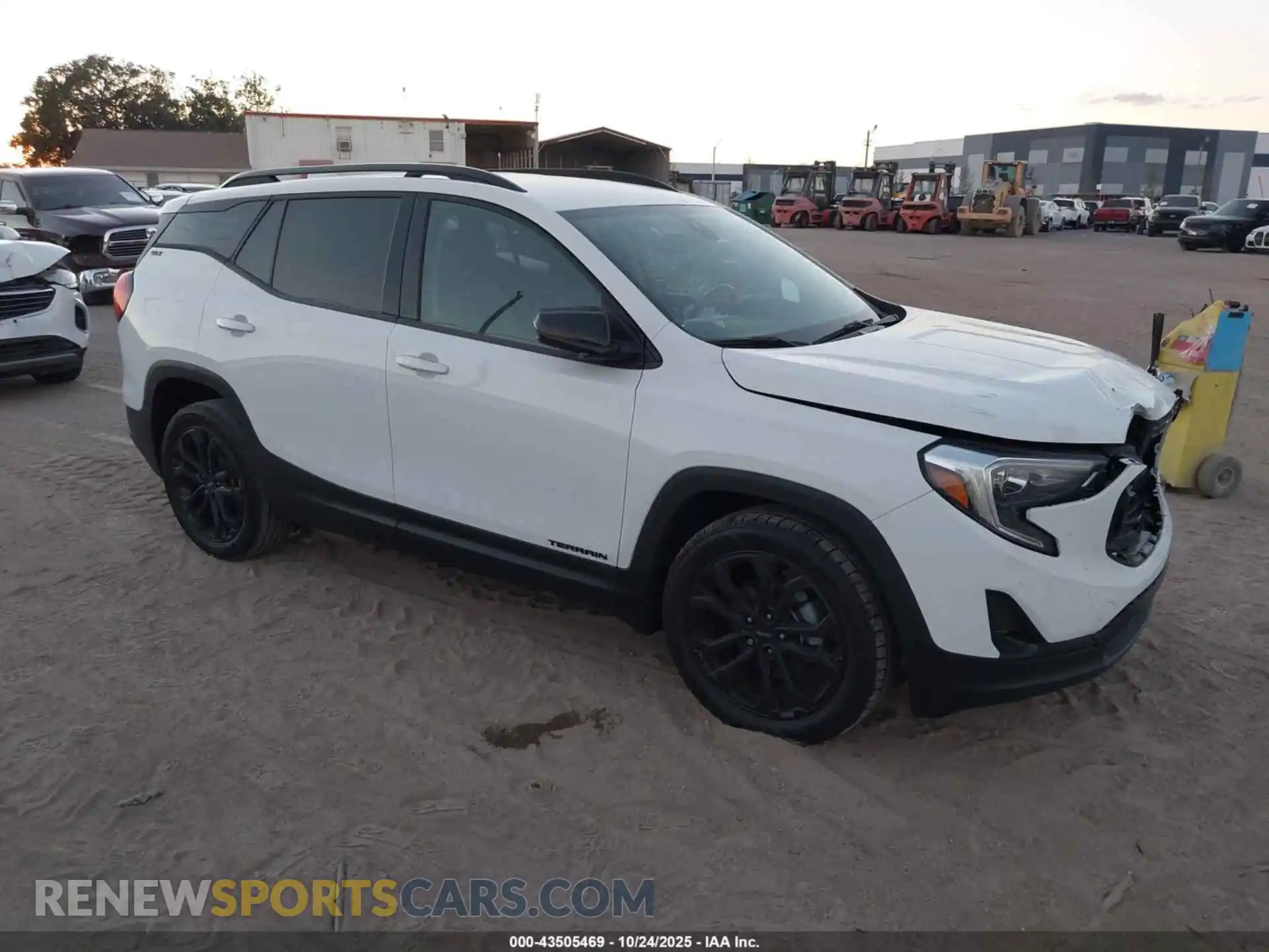 1 Photograph of a damaged car 3GKALPEV9ML382521 GMC TERRAIN 2021