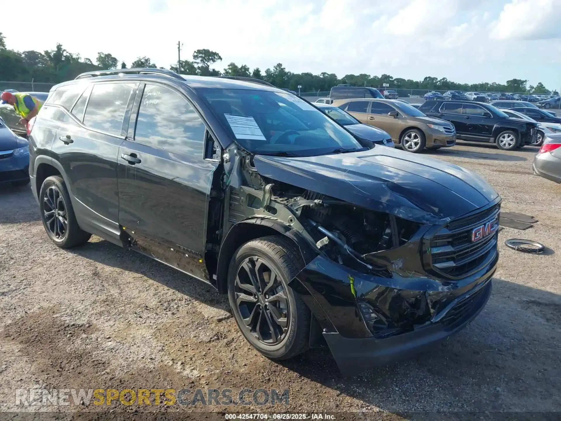 1 Photograph of a damaged car 3GKALPEV9ML399920 GMC TERRAIN 2021