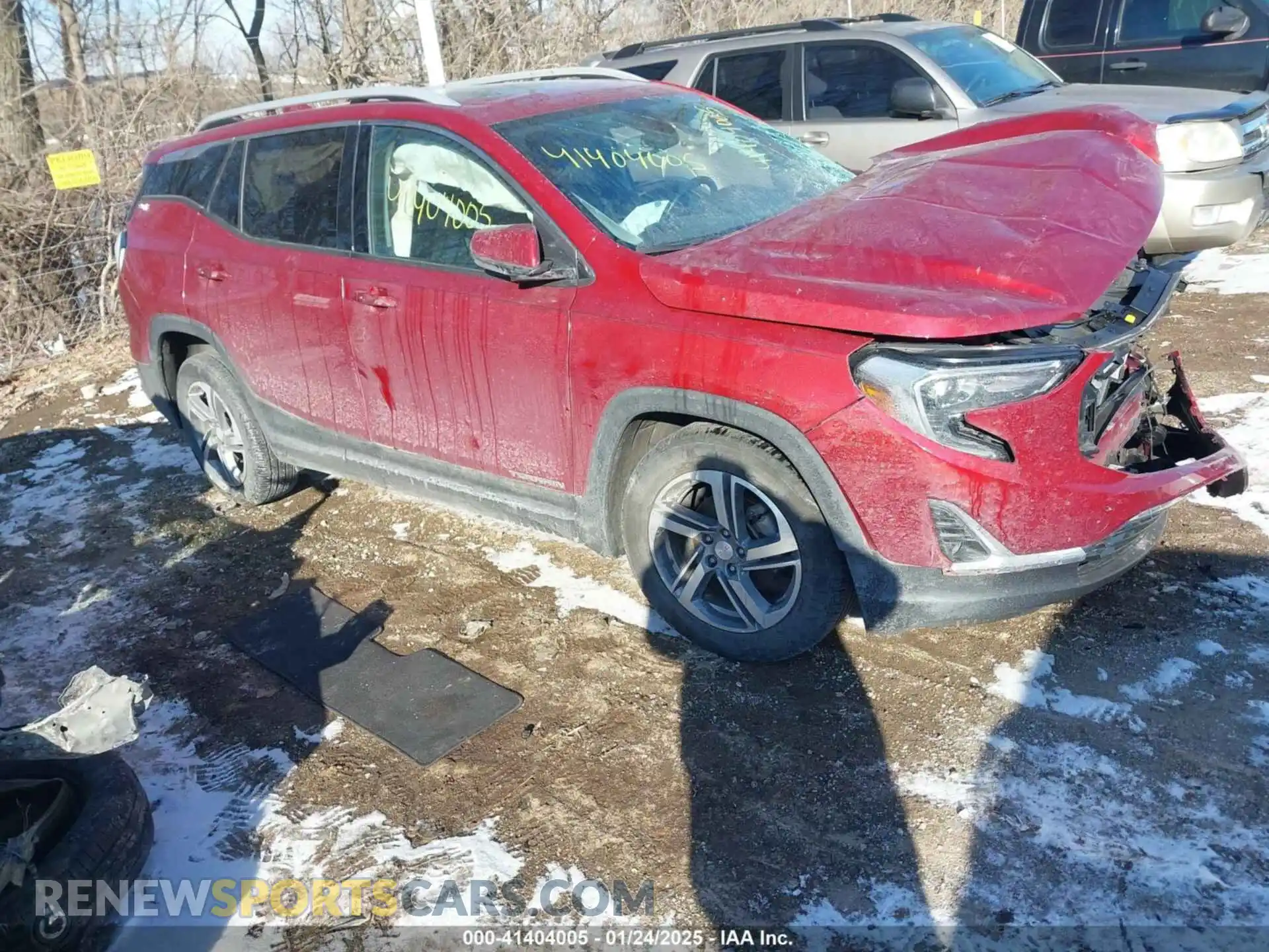 1 Photograph of a damaged car 3GKALPEVXML336194 GMC TERRAIN 2021