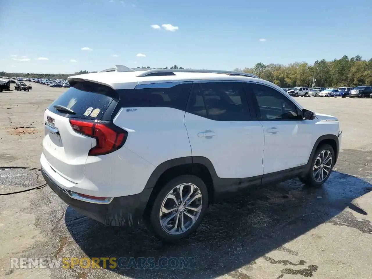 3 Photograph of a damaged car 3GKALPEVXML336454 GMC TERRAIN 2021