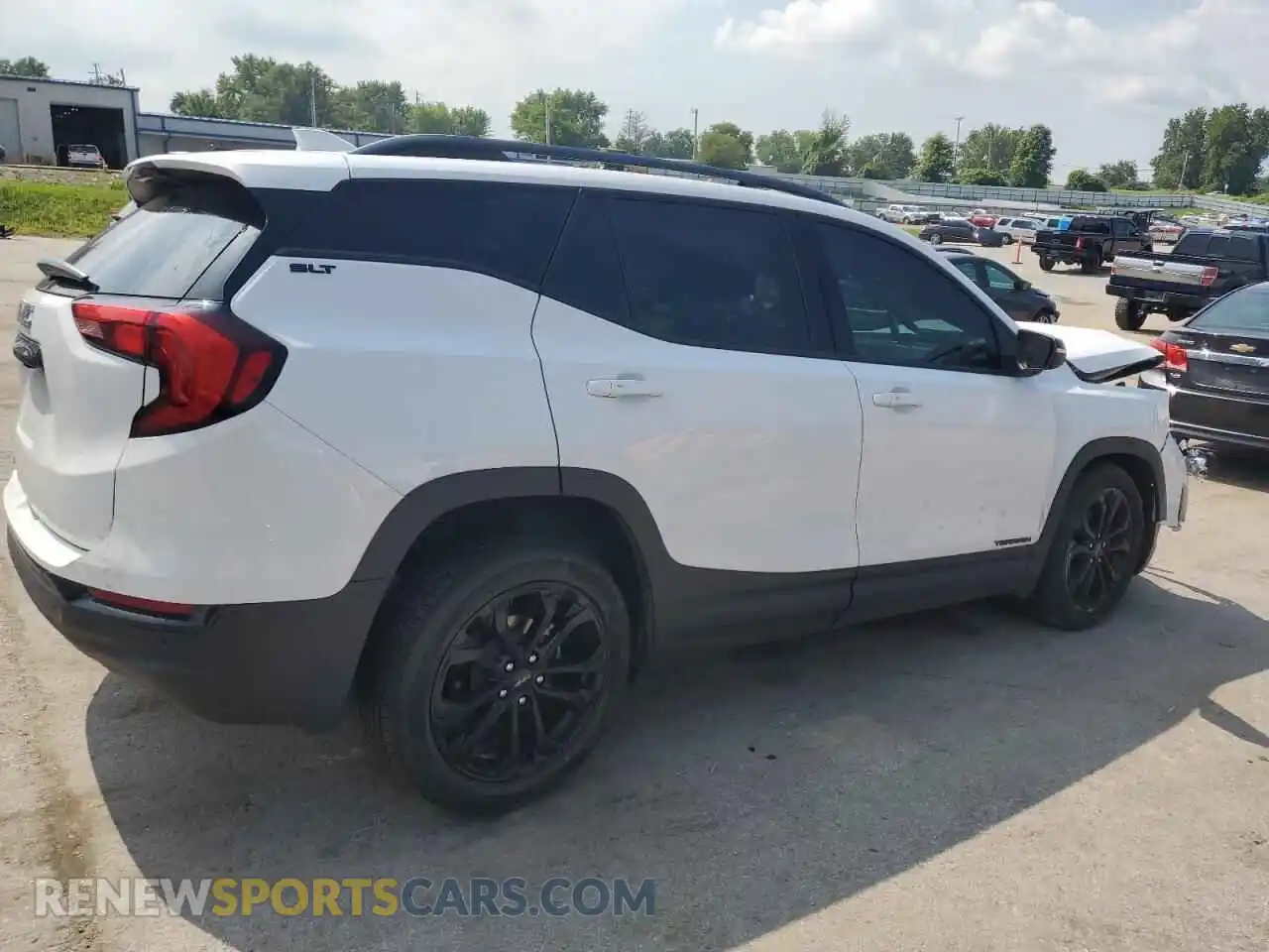 3 Photograph of a damaged car 3GKALPEVXML346871 GMC TERRAIN 2021