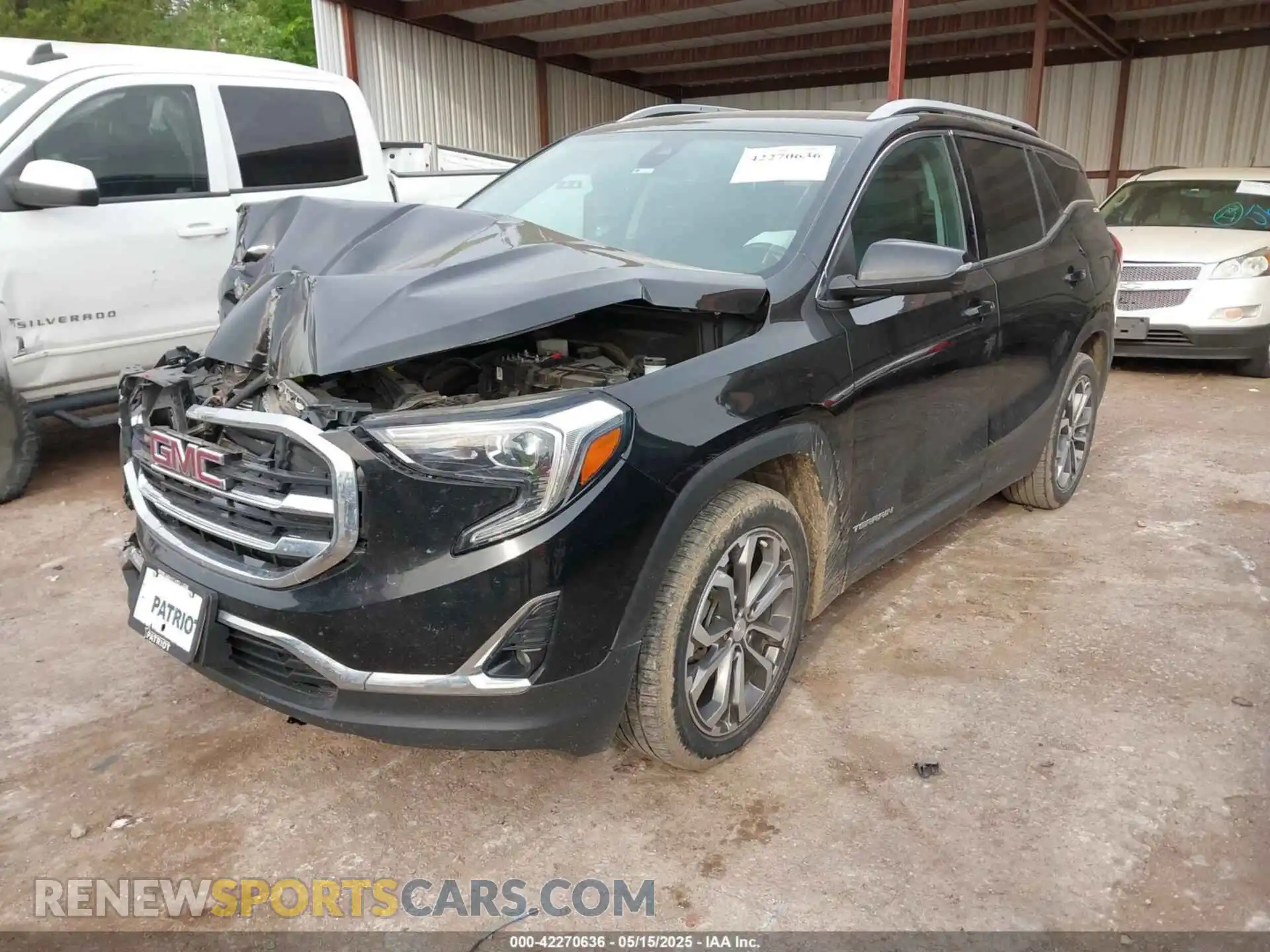 2 Photograph of a damaged car 3GKALPEVXML376677 GMC TERRAIN 2021