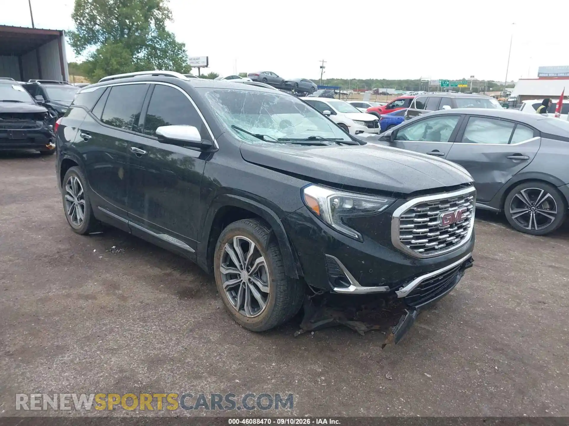 1 Фотография поврежденного автомобиля 3GKALSEV2ML396781 GMC TERRAIN 2021