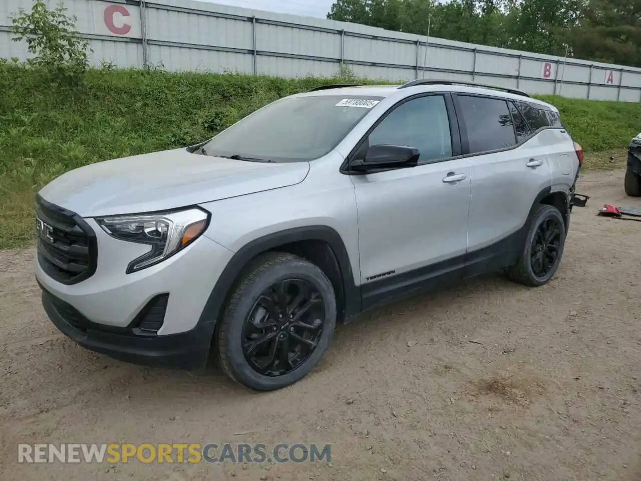 1 Photograph of a damaged car 3GKALTEV0ML303830 GMC TERRAIN 2021
