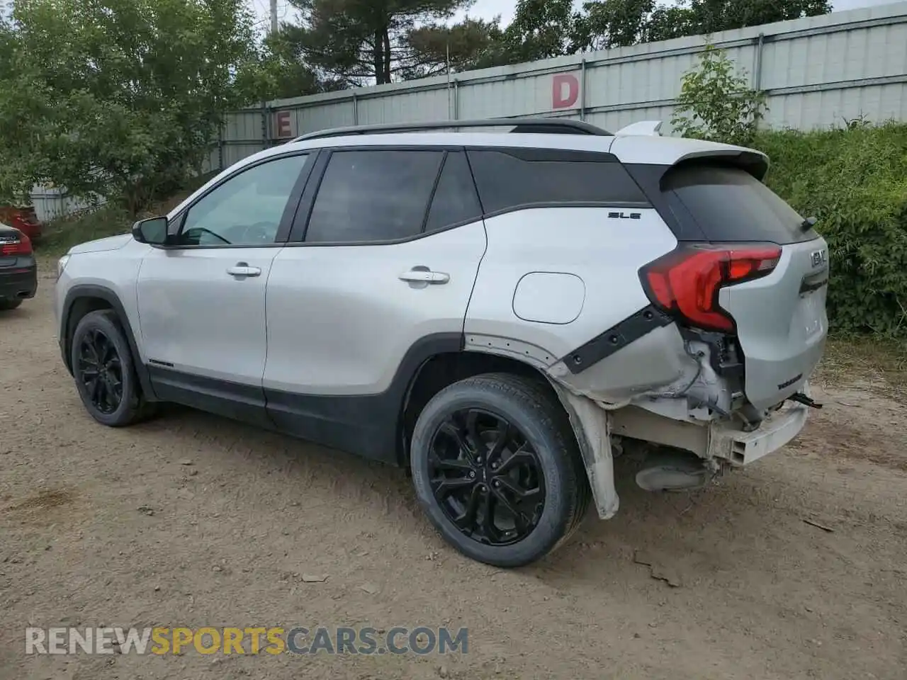 2 Photograph of a damaged car 3GKALTEV0ML303830 GMC TERRAIN 2021