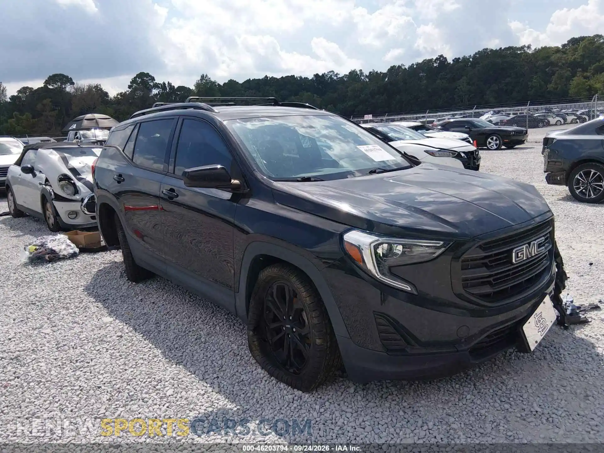 1 Photograph of a damaged car 3GKALTEV0ML305304 GMC TERRAIN 2021